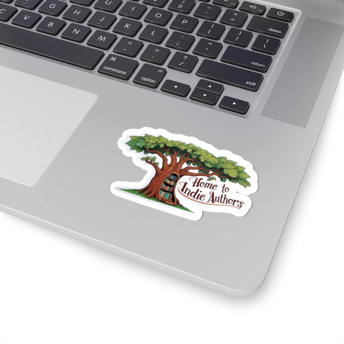 Home to Indie Authors Kiss-Cut Stickers | Book Lover Gift | Literary Decor - The Dreamer's Bookshop.