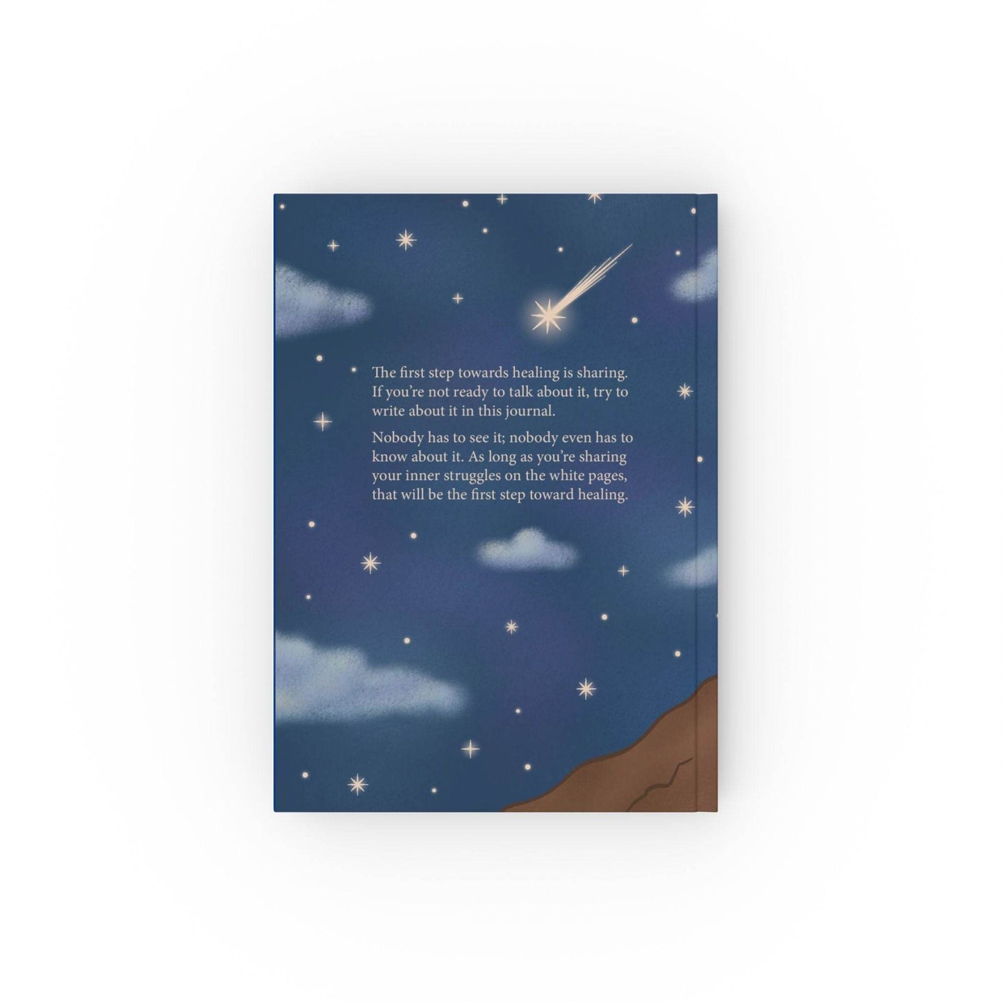 Inspirational Hard Backed Journal - Life Can Be Hard Yet Hard Doesn't Mean Impossible - The Dreamer's Bookshop.