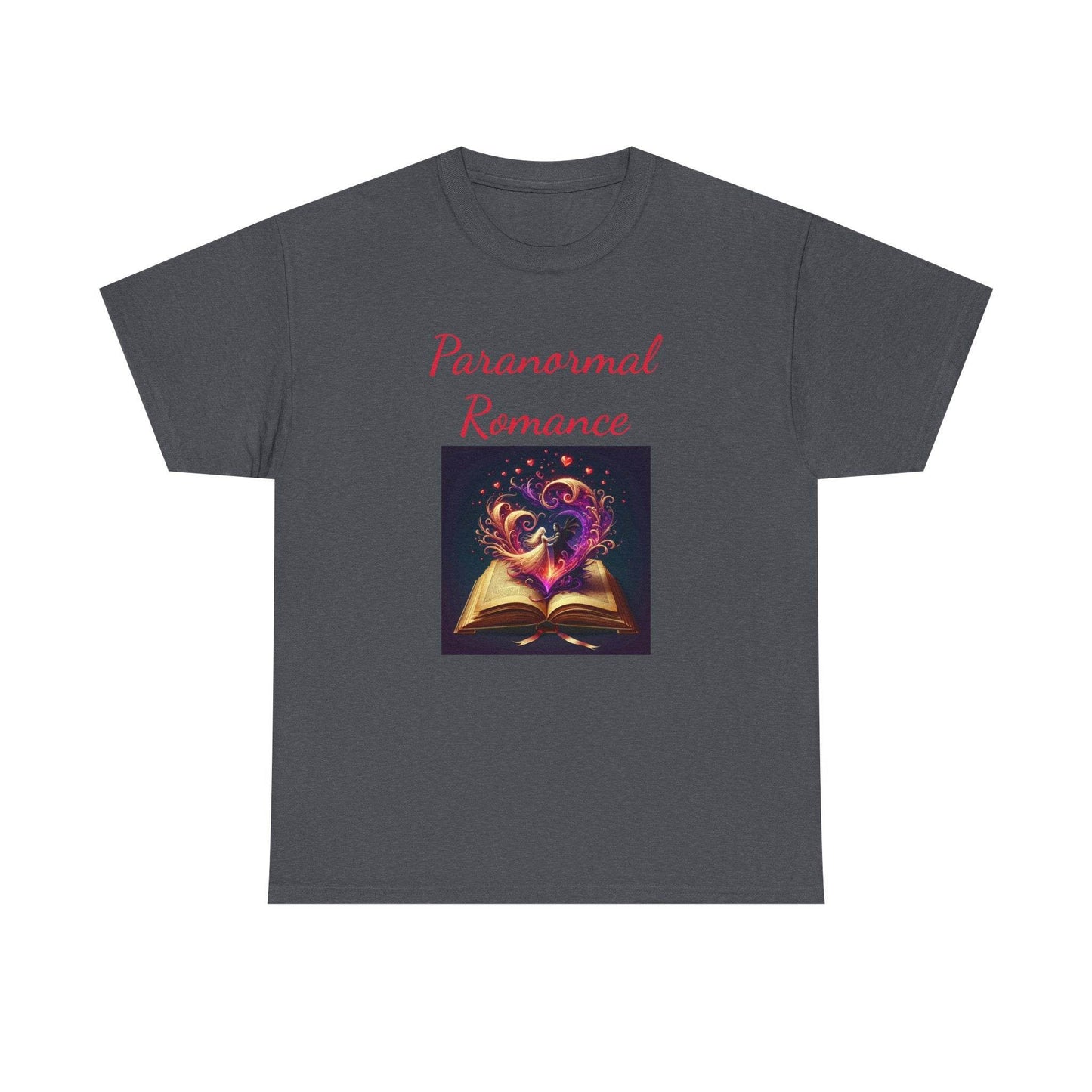 Fiction - Graphic Tee - Unisex Heavy Cotton T-Shirt Paranormal Romance - The Dreamer's Bookshop.