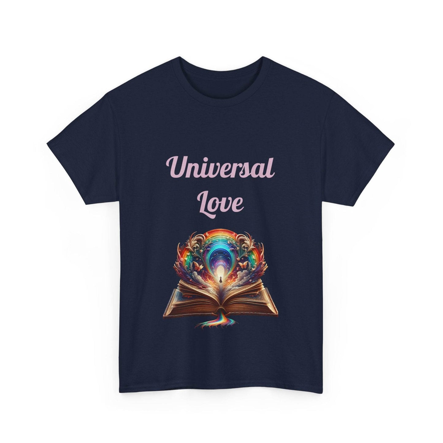 Universal Love - Unisex Heavy Cotton Tee - Queer Romance Books - The Dreamer's Bookshop.