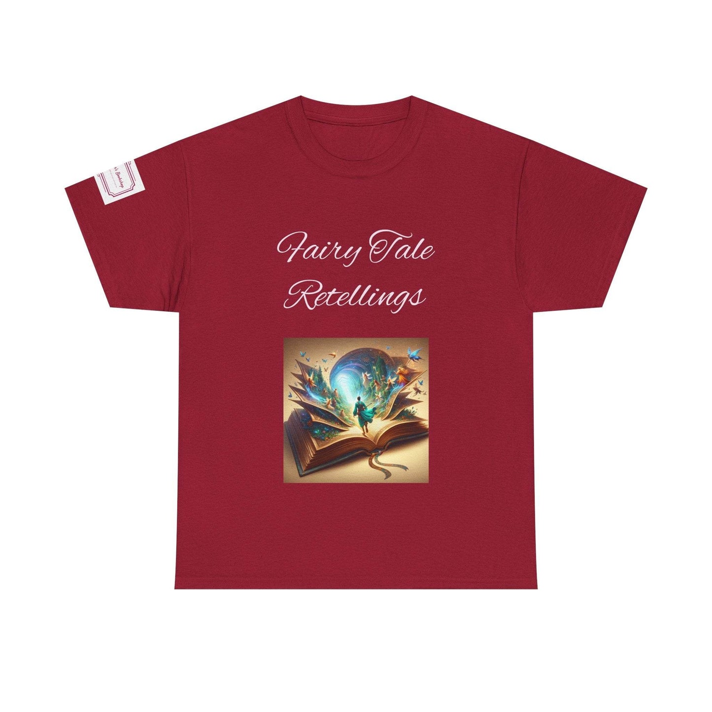 Fiction - Unisex Heavy Cotton Tee - Fairy Tale Retellings - The Dreamer's Bookshop.