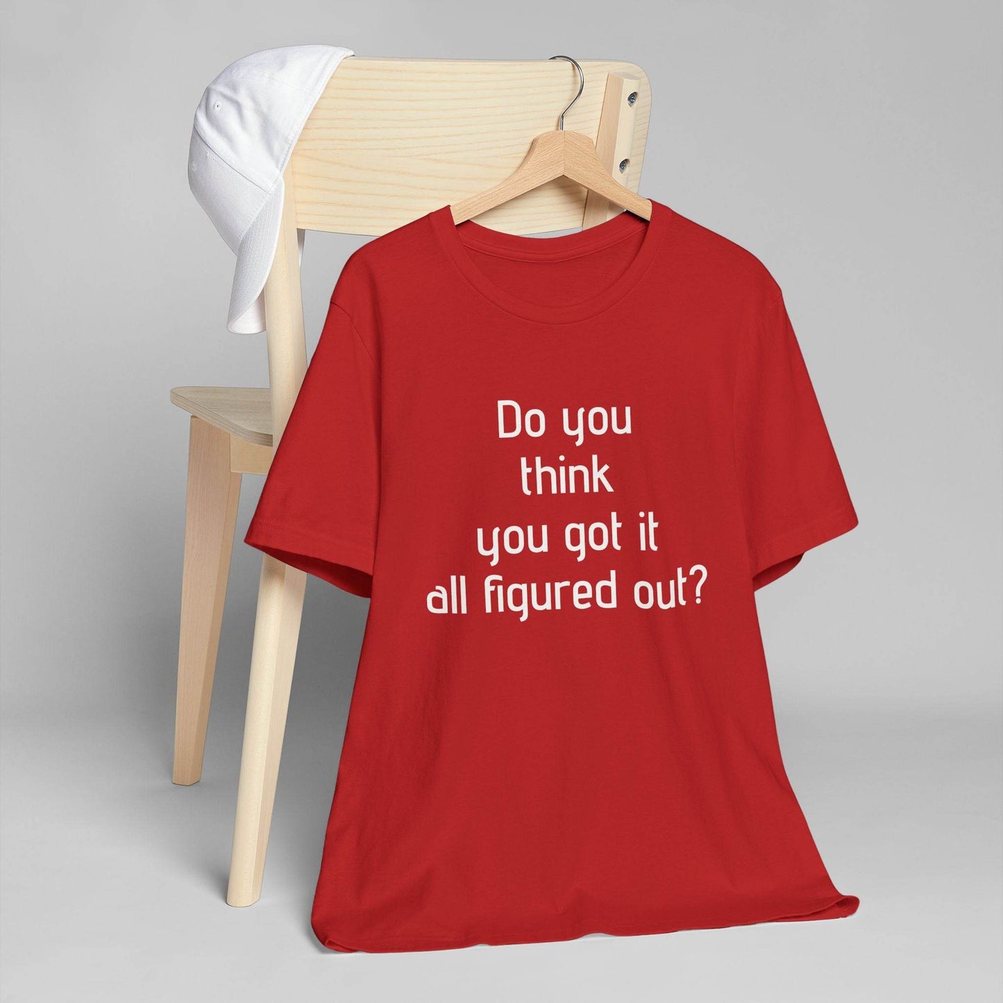 Inspirational Unisex Jersey T-Shirt - Think Again Vibe - The Dreamer's Bookshop.