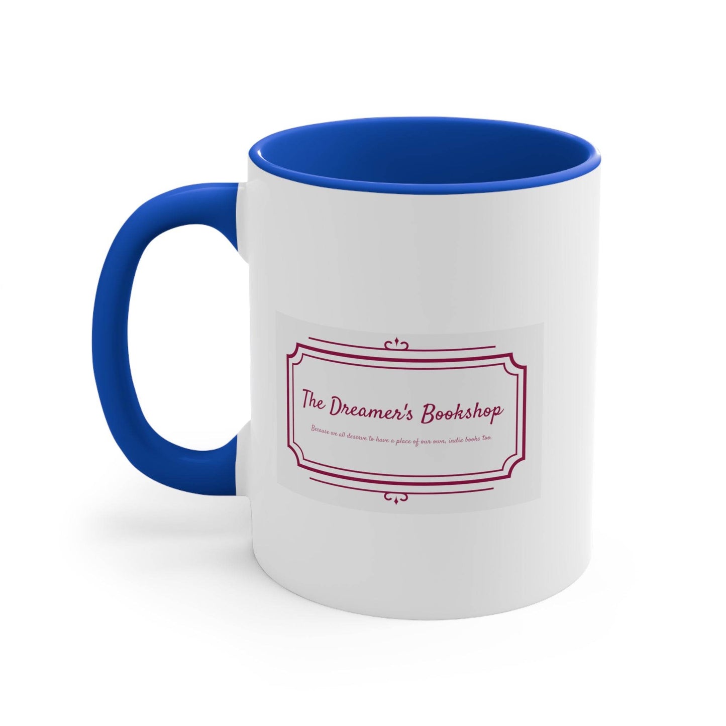 Colorful Accent Coffee Mug – Perfect for Book Lovers & Dreamers - The Dreamer's Bookshop.