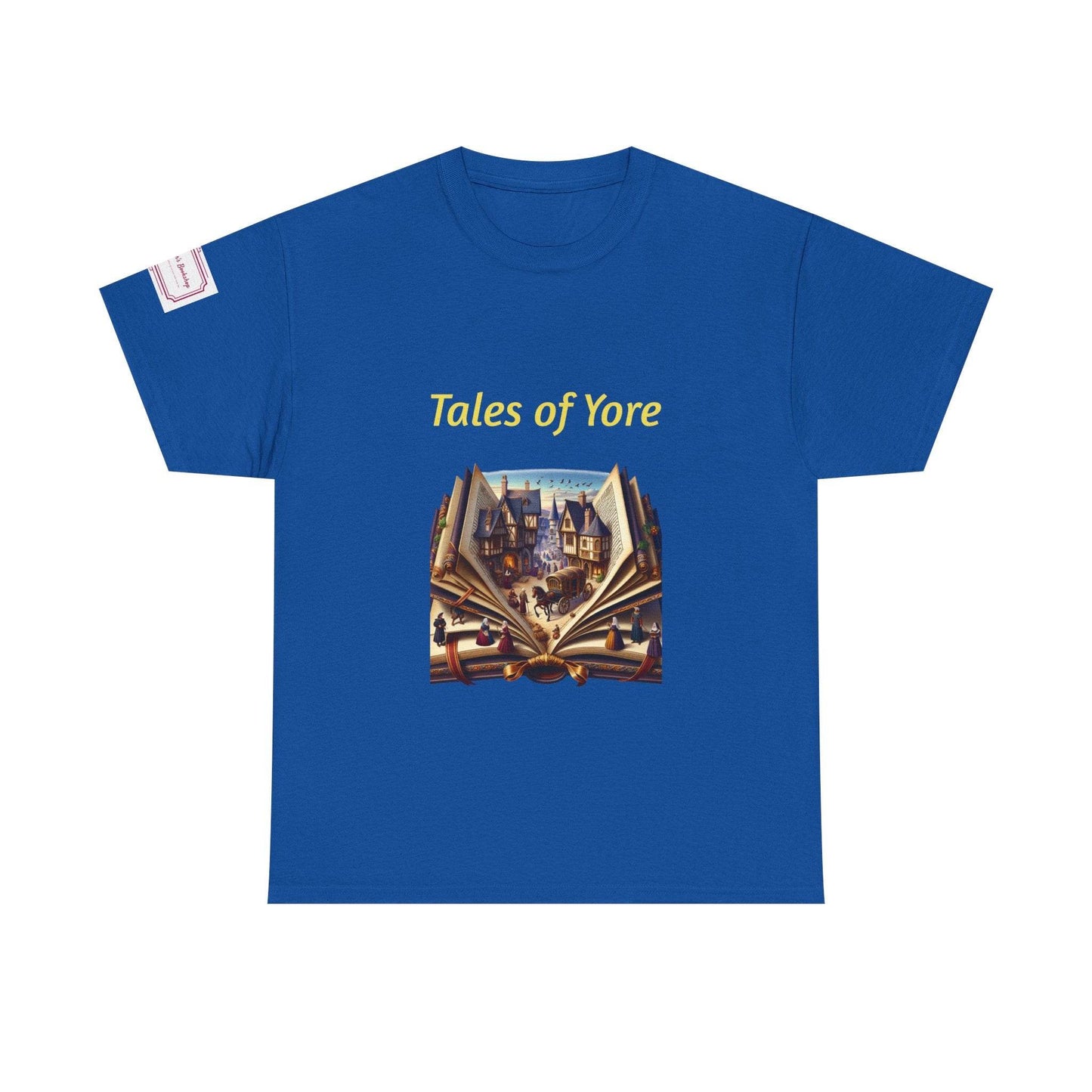 Tales of Yore - Graphic Unisex Heavy Cotton Tee - Historical Books - The Dreamer's Bookshop.