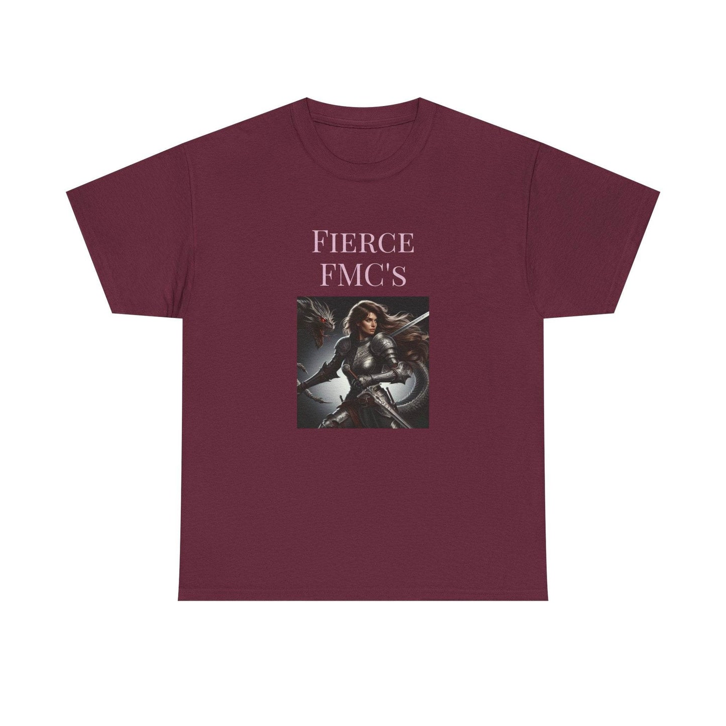 Fierce FMC - Graphic Tee - Unisex Heavy Cotton T-Shirt - Book Lovers - The Dreamer's Bookshop.