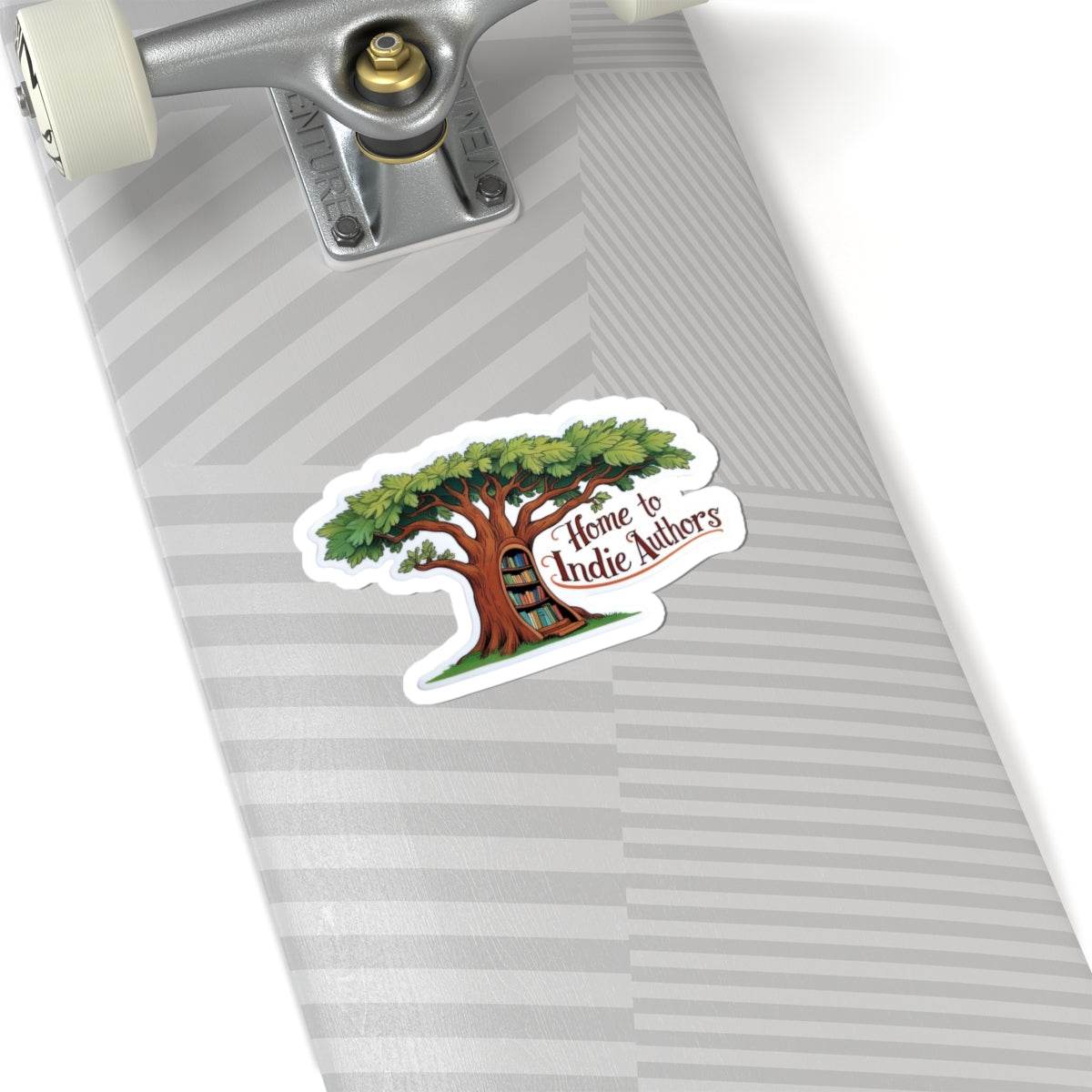 Home to Indie Authors Kiss-Cut Stickers | Book Lover Gift | Literary Decor - The Dreamer's Bookshop.