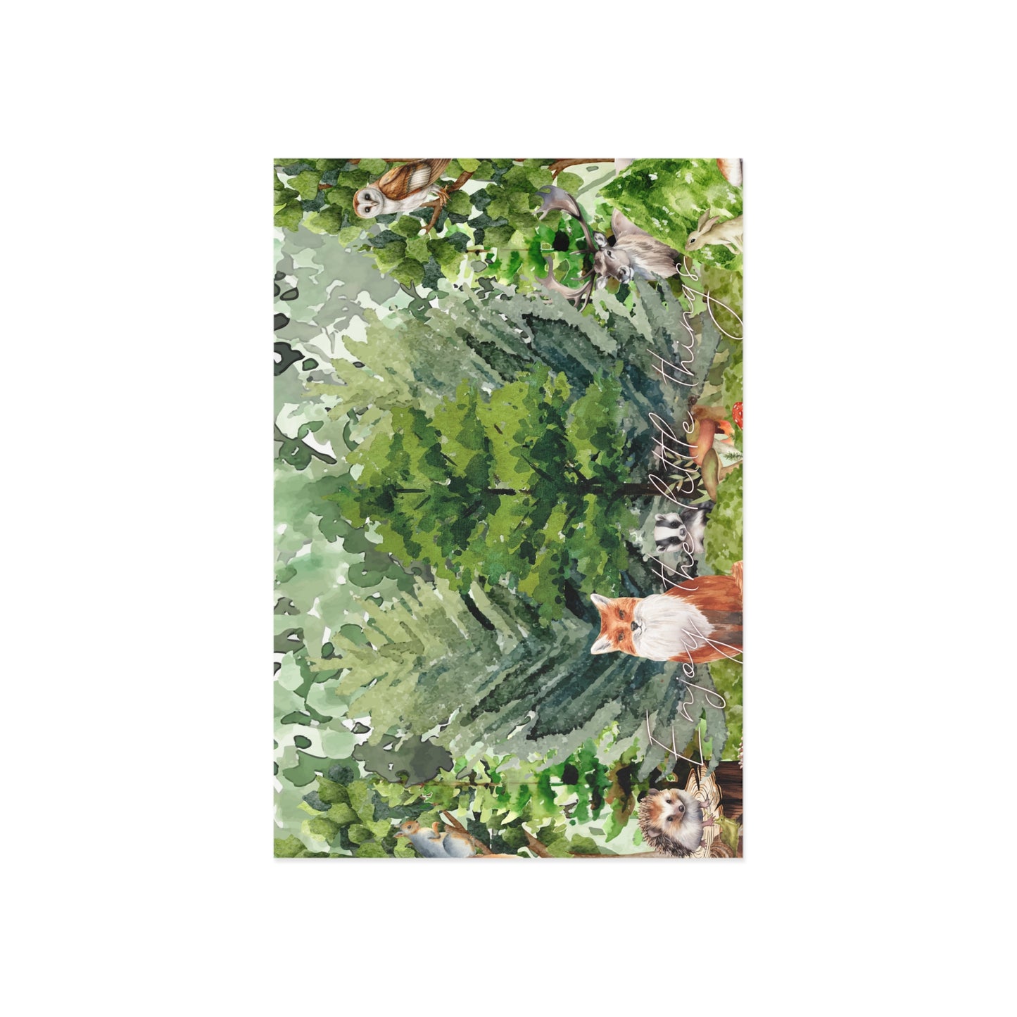 The Dreamer's Bookshop "Forest" Enjoy the Little Things Card - The Dreamer's Bookshop.
