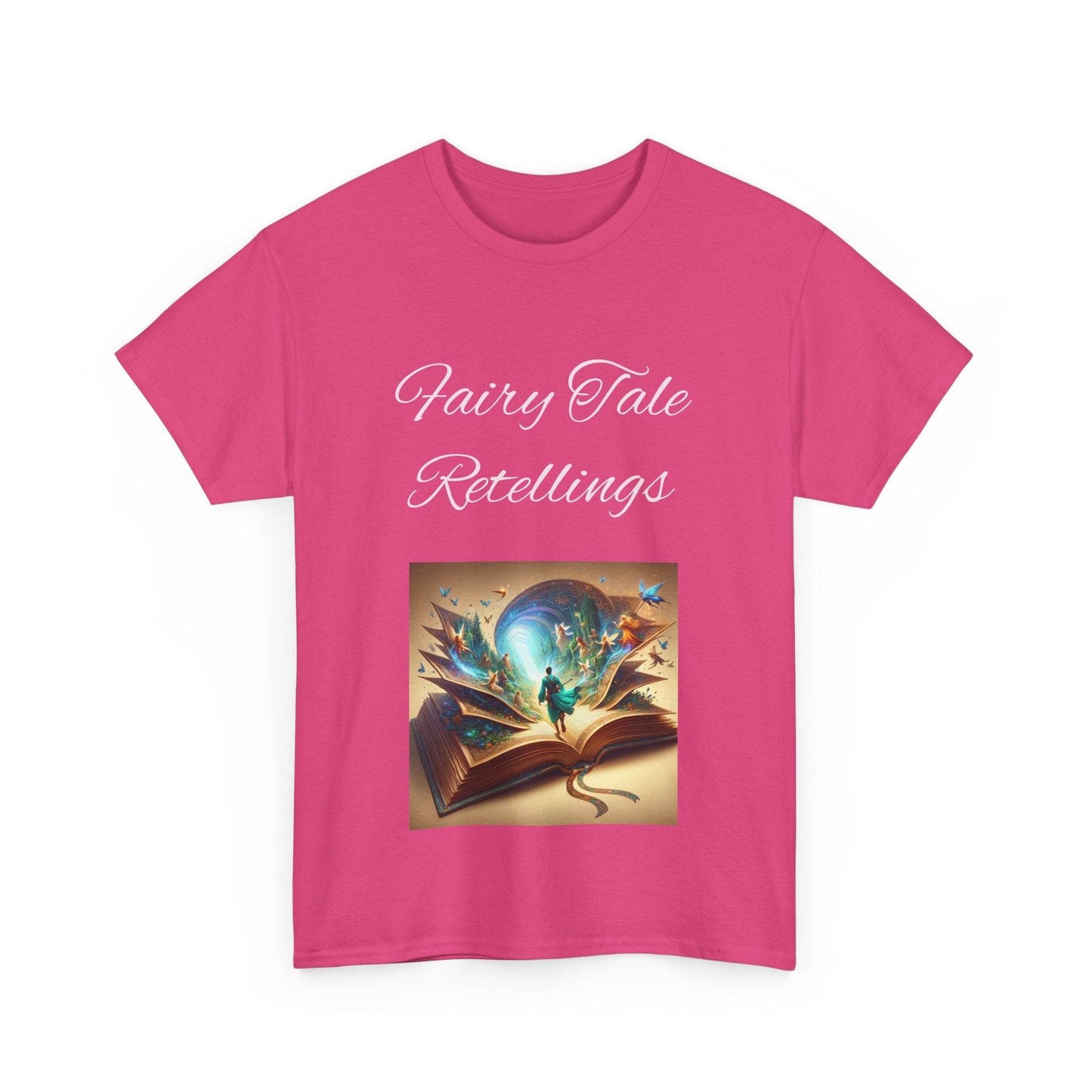 Fiction - Unisex Heavy Cotton Tee - Fairy Tale Retellings - The Dreamer's Bookshop.