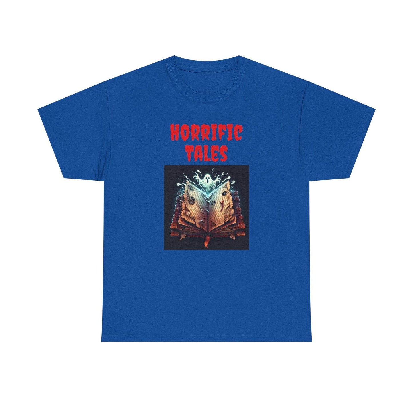 Horrific Tales - A Unisex Heavy Cotton Tee - Perfect Gift for Book Lovers - The Dreamer's Bookshop.