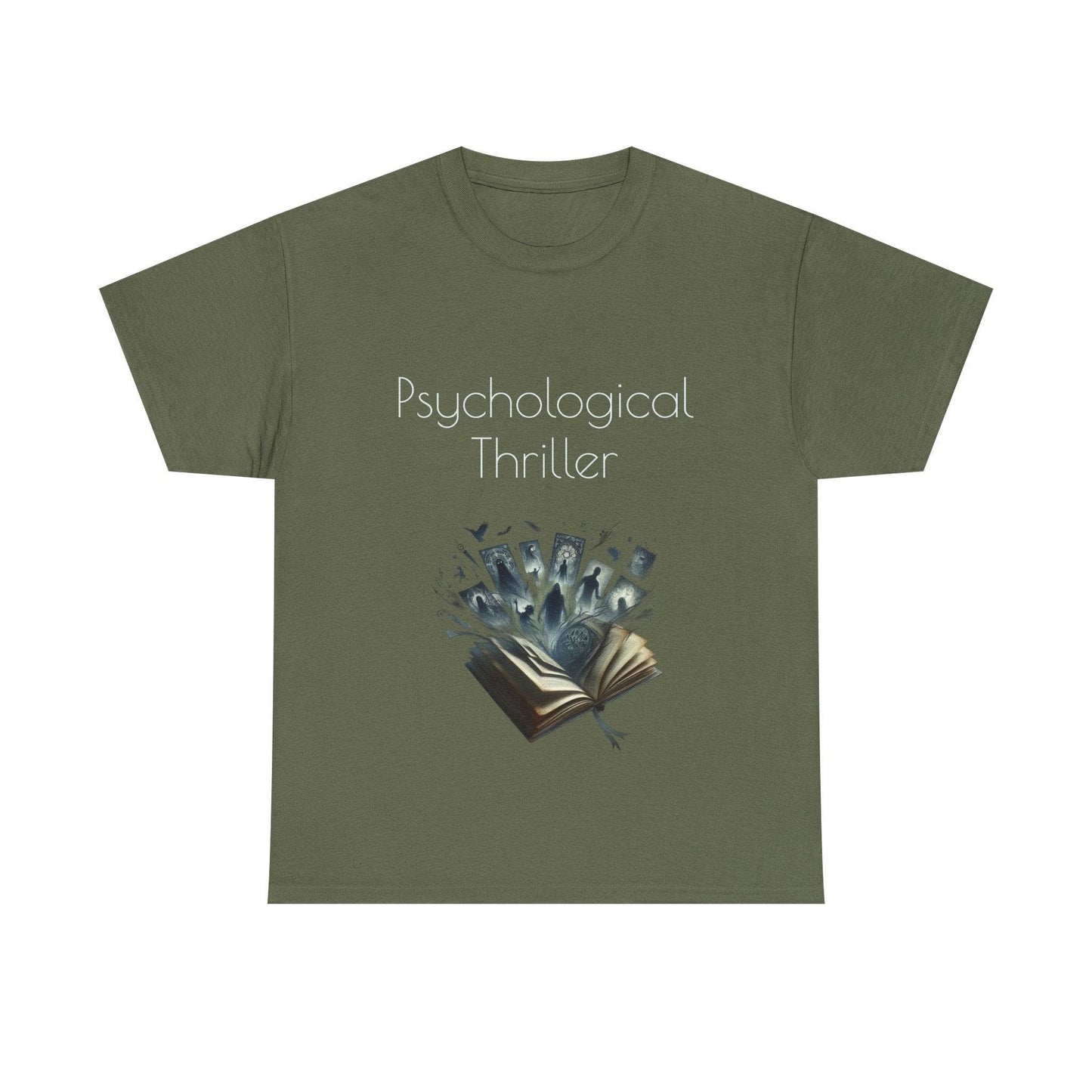 Fiction - Unisex Heavy Cotton Tee - Psychological Thriller - The Dreamer's Bookshop.