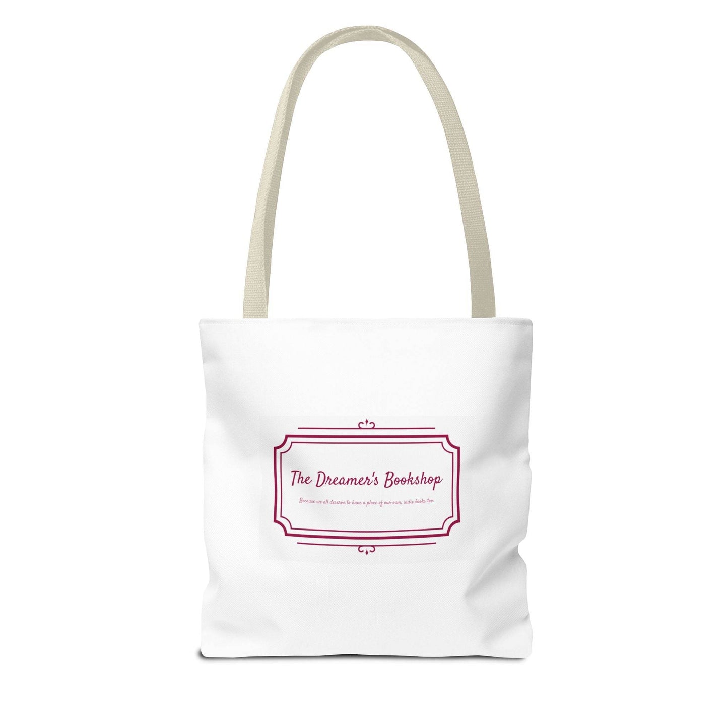 Literary Tote Bag - Home to Indie Authors & The Dreamer's Bookshop Designs - The Dreamer's Bookshop.
