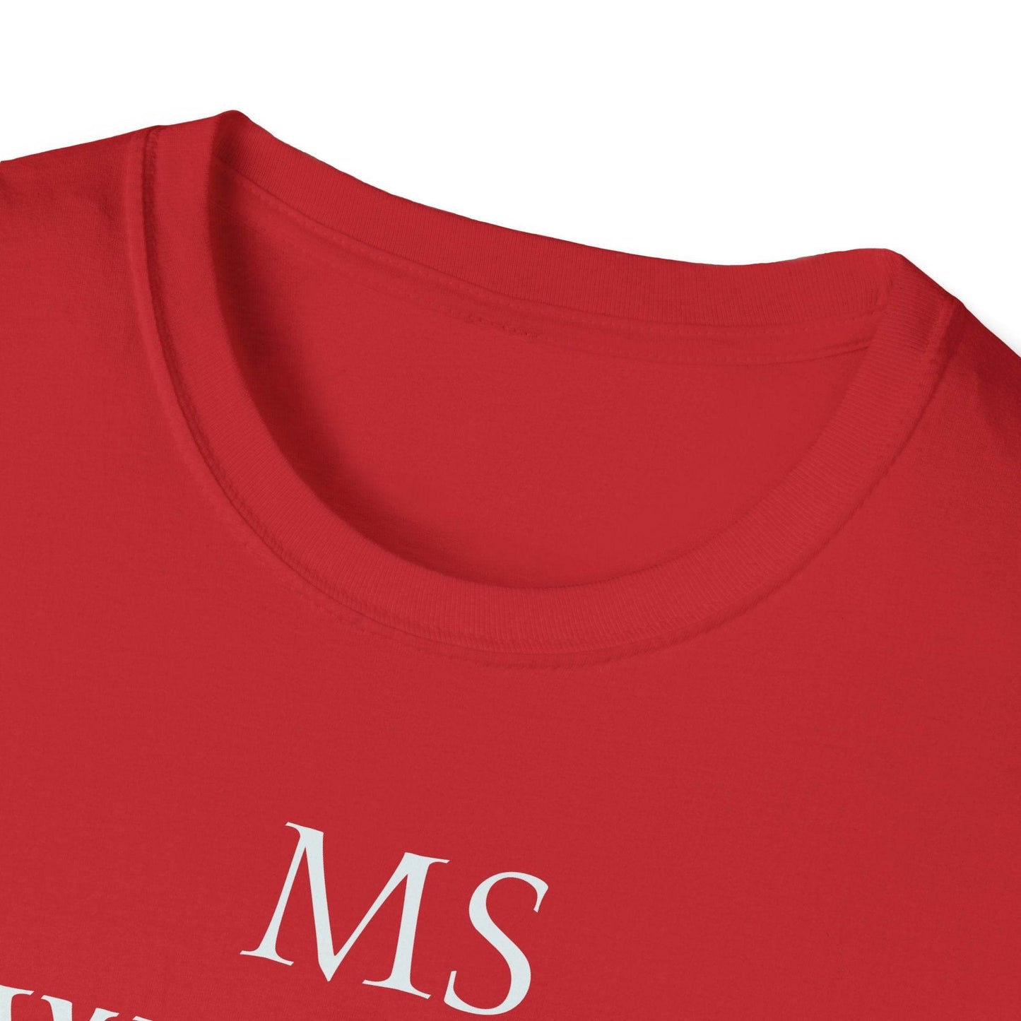 M.S. Warrior Unisex Softstyle T-Shirt - What's Your Battle? - The Dreamer's Bookshop.