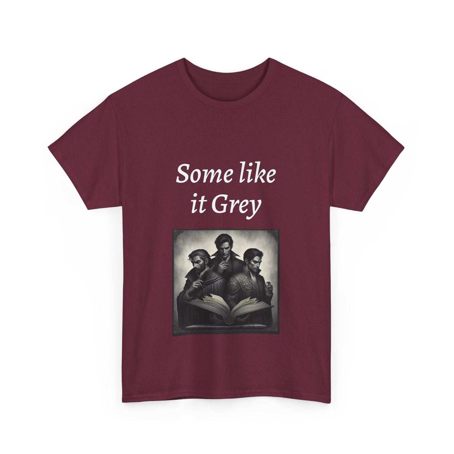 Like it Grey - Unisex Heavy Cotton Tee - Dark Romance - The Dreamer's Bookshop.