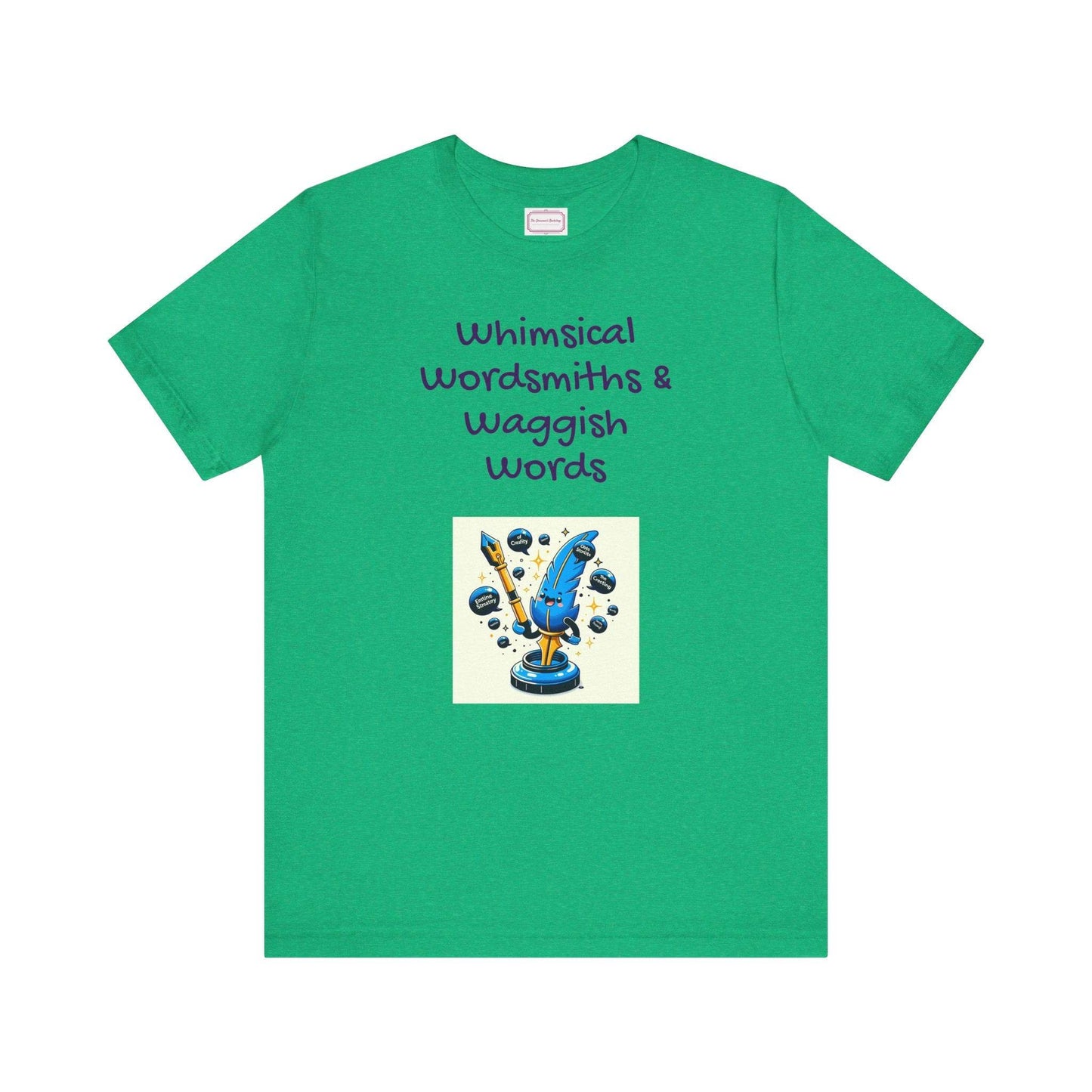 Funny Wordsmith Tee - Writers and Word Lovers - The Dreamer's Bookshop.