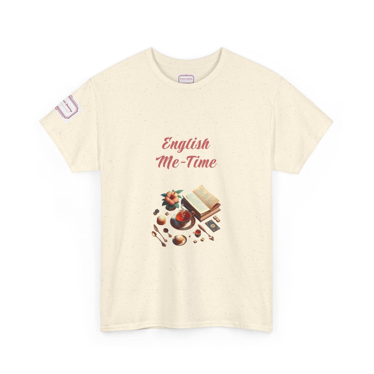 Me-Time - Unisex Heavy Cotton Tee - Perfect for Book Lovers - The Dreamer's Bookshop.