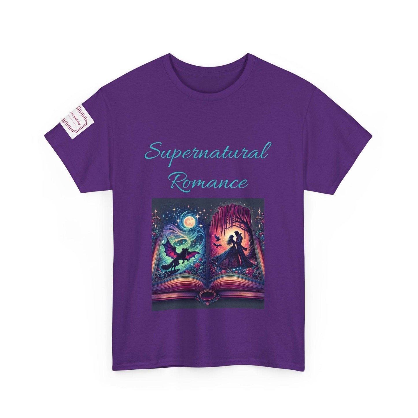 Fantasy - Unisex Heavy Cotton Tee - Supernatural Romance - The Dreamer's Bookshop.