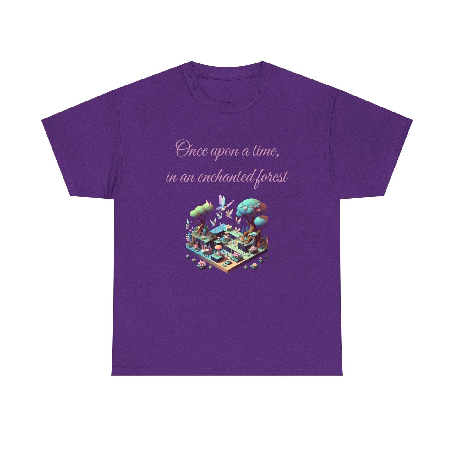 Enchanted Forest - A Unisex Heavy Cotton Tee - Perfect Gift for Book Lovers - The Dreamer's Bookshop.