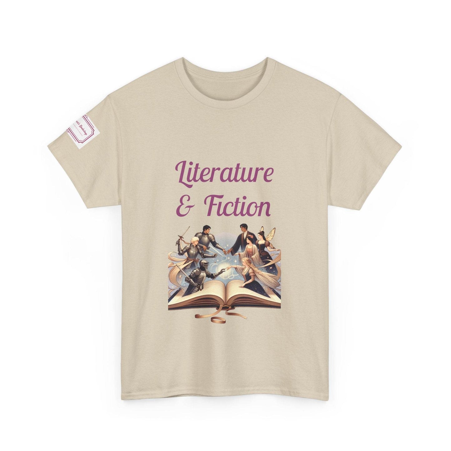 Fiction - Graphic Unisex Heavy Cotton Tee - Literature Books - The Dreamer's Bookshop.