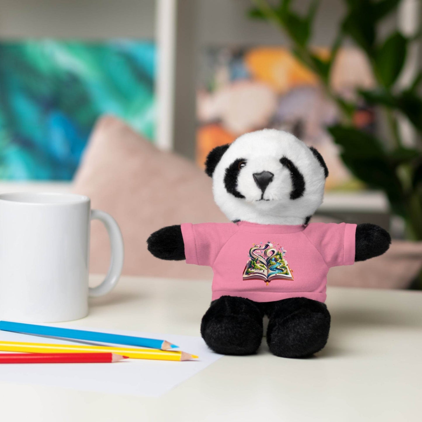 Personalized Stuffed Animal with Tee - Perfect Gift for Kids and Baby Showers - The Dreamer's Bookshop.