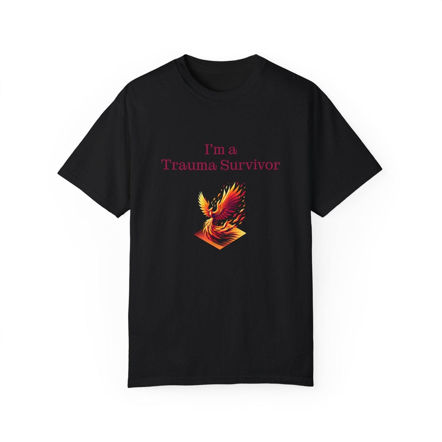 Trauma Survivor Unisex T-Shirt - Empowering Tee for Healthcare Awareness - The Dreamer's Bookshop.
