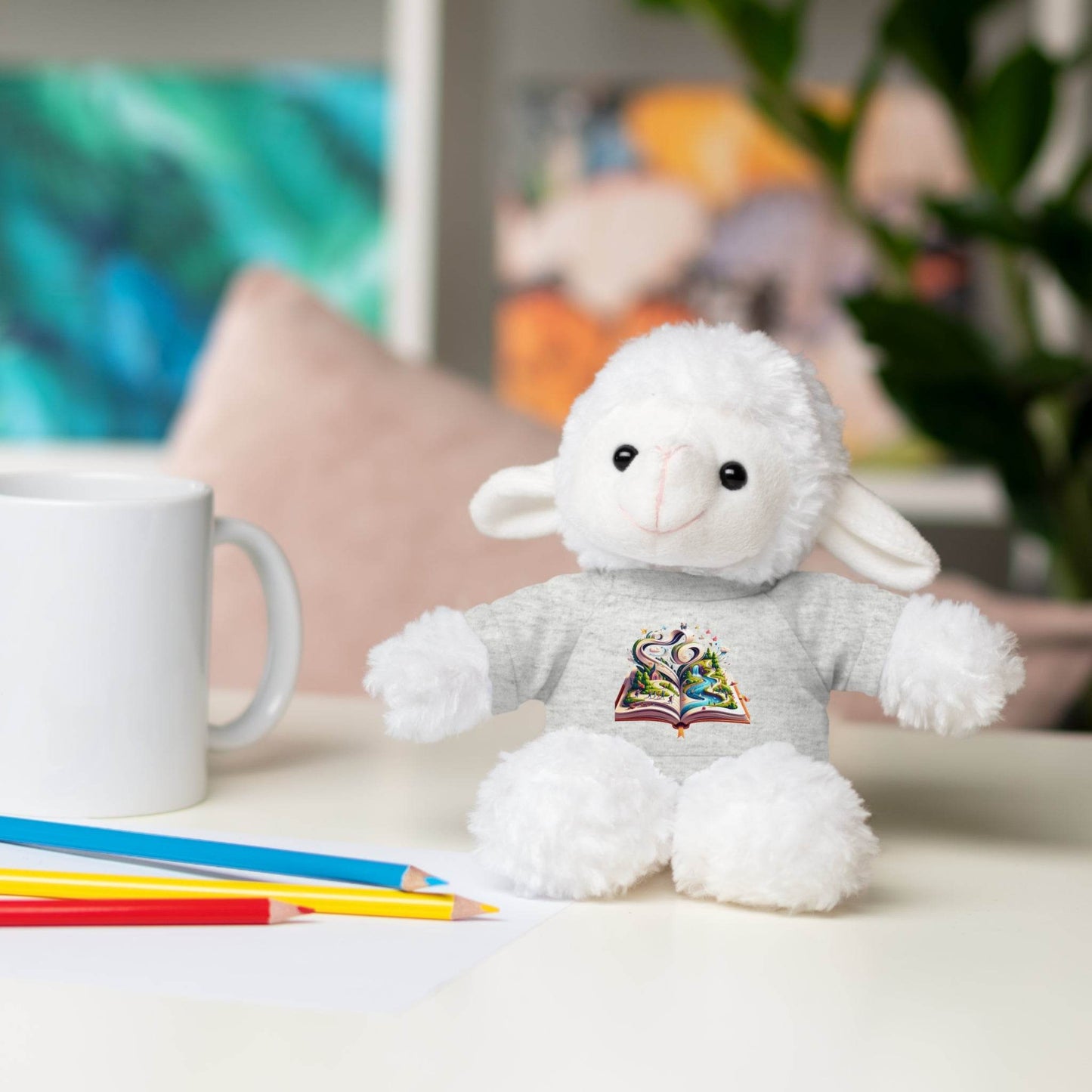 Personalized Stuffed Animal with Tee - Perfect Gift for Kids and Baby Showers - The Dreamer's Bookshop.