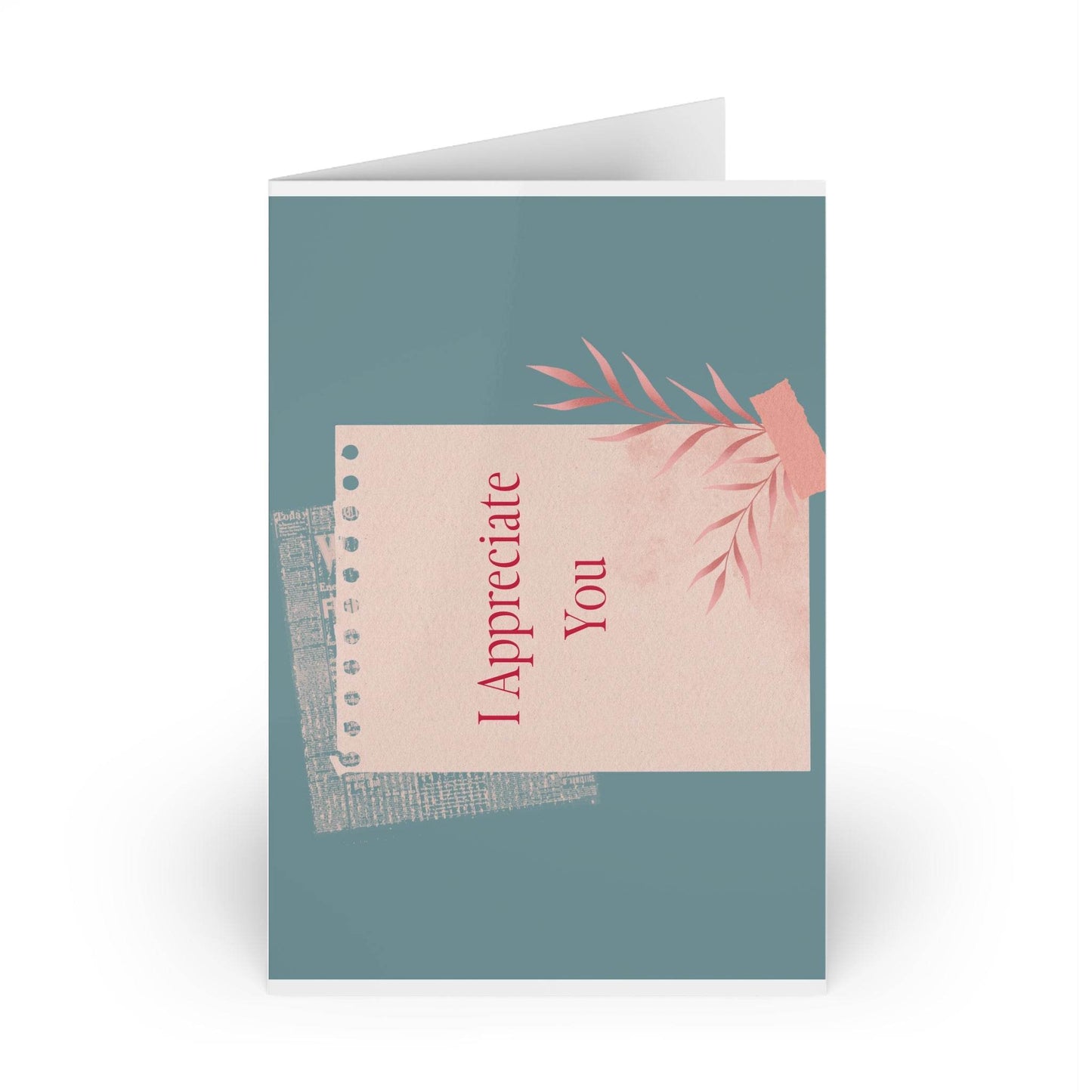 The Dreamer's Bookshop Appreciation "I Appreciate You" Print Card - The Dreamer's Bookshop.
