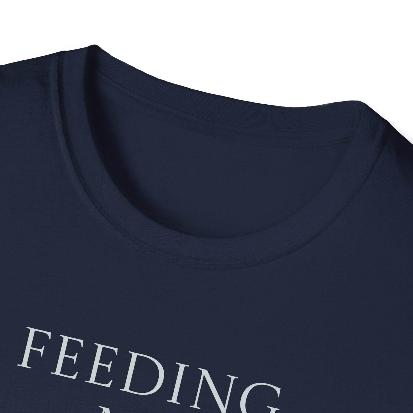 Unisex Softstyle T-Shirt - 'Feeding' - The Dreamer's Bookshop.