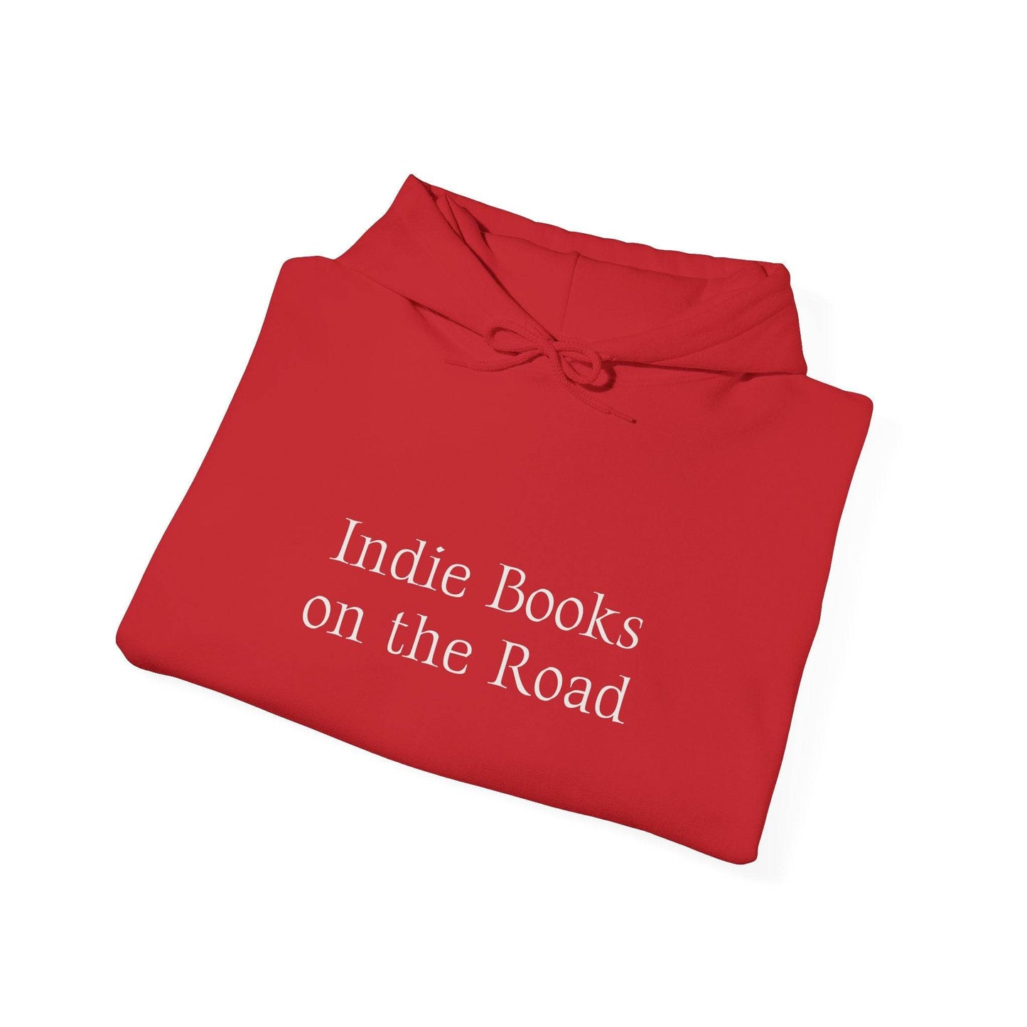 Indie Books on the Road Hooded Sweatshirt - Perfect for Book Lovers - The Dreamer's Bookshop.