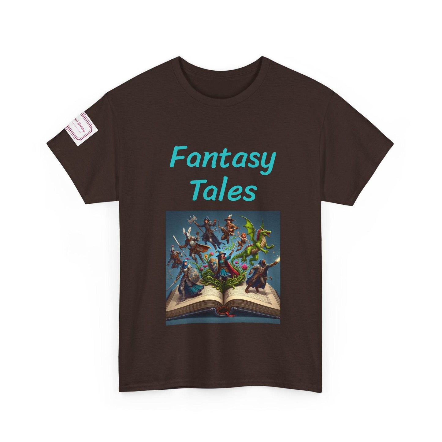 Magic - Graphic Unisex Heavy Cotton Tee - Fantasy Tales - The Dreamer's Bookshop.