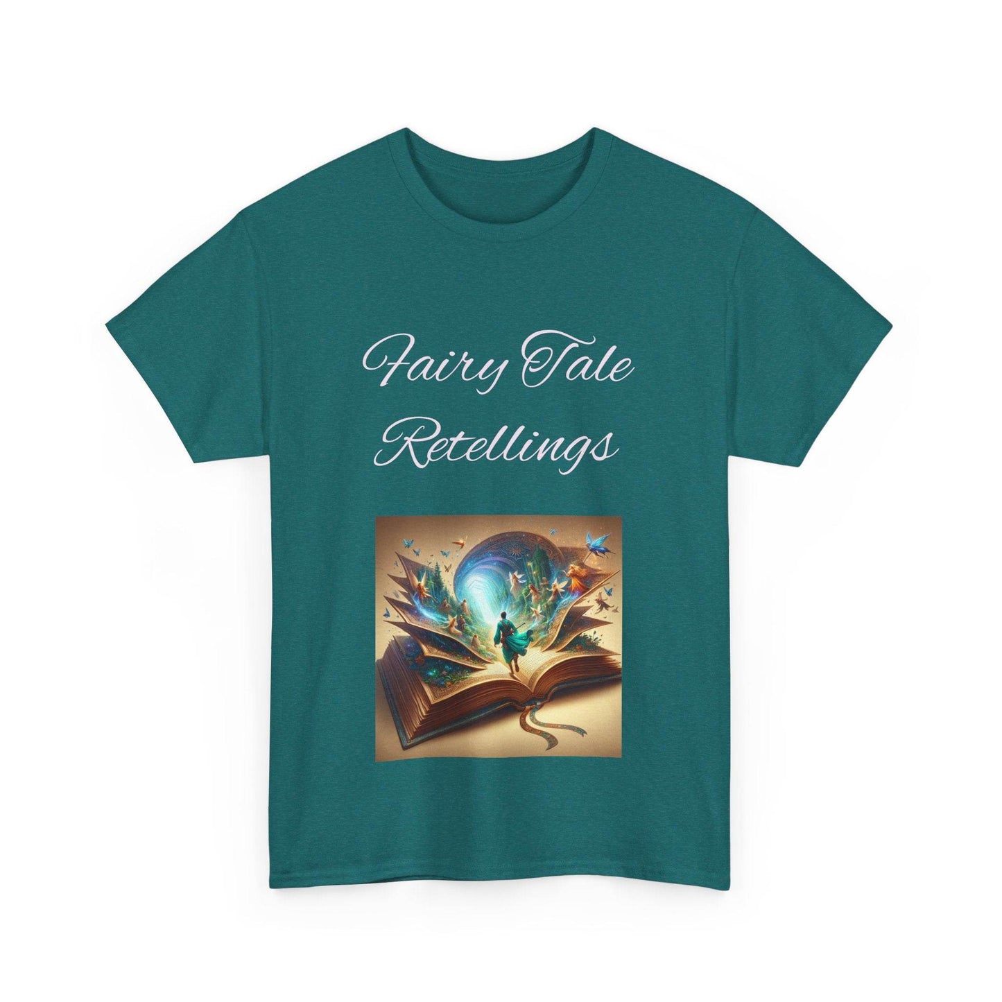 Fiction - Unisex Heavy Cotton Tee - Fairy Tale Retellings - The Dreamer's Bookshop.