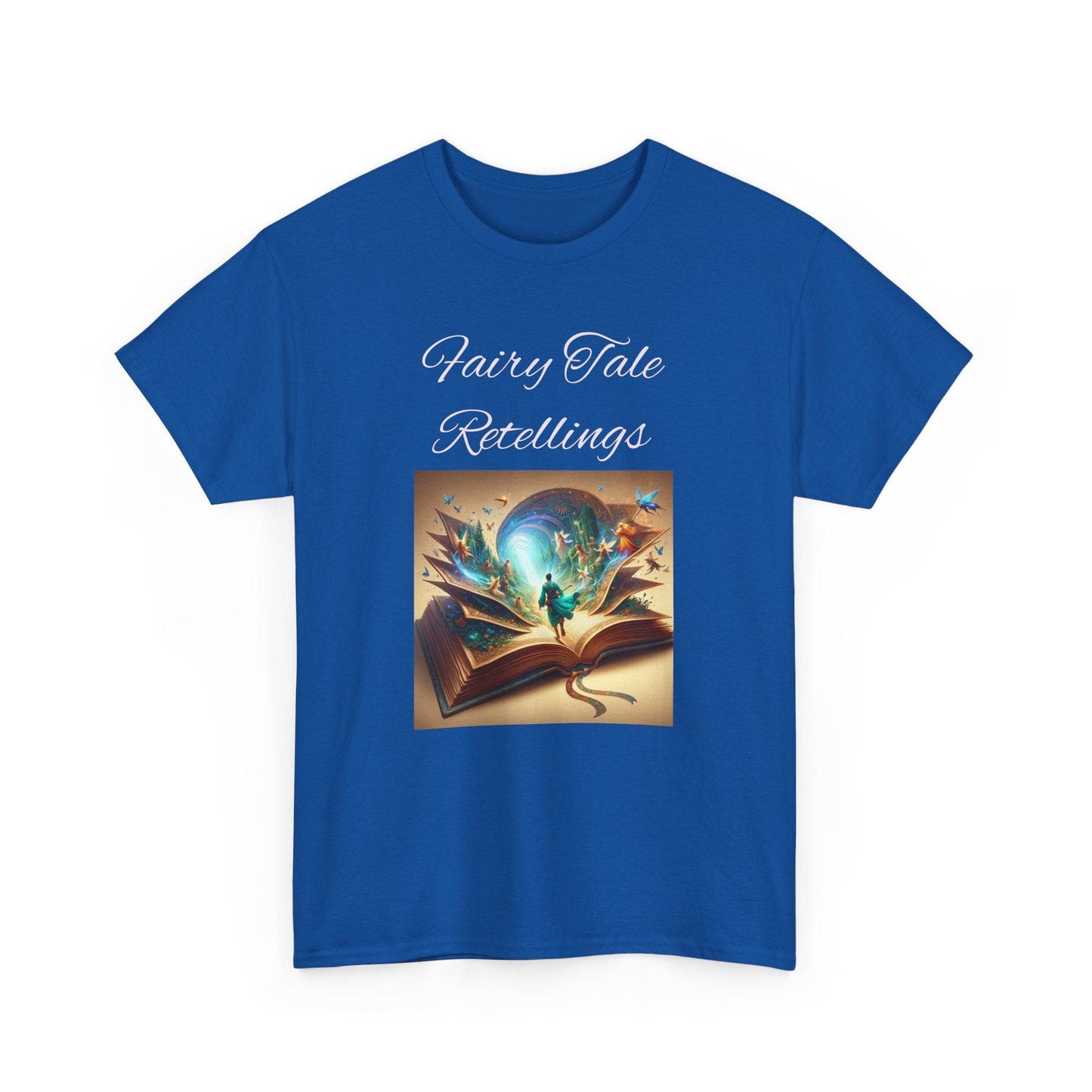 Fiction - Graphic Tee - Unisex Heavy Cotton T-Shirt - Fairy Tale Retellings - The Dreamer's Bookshop.