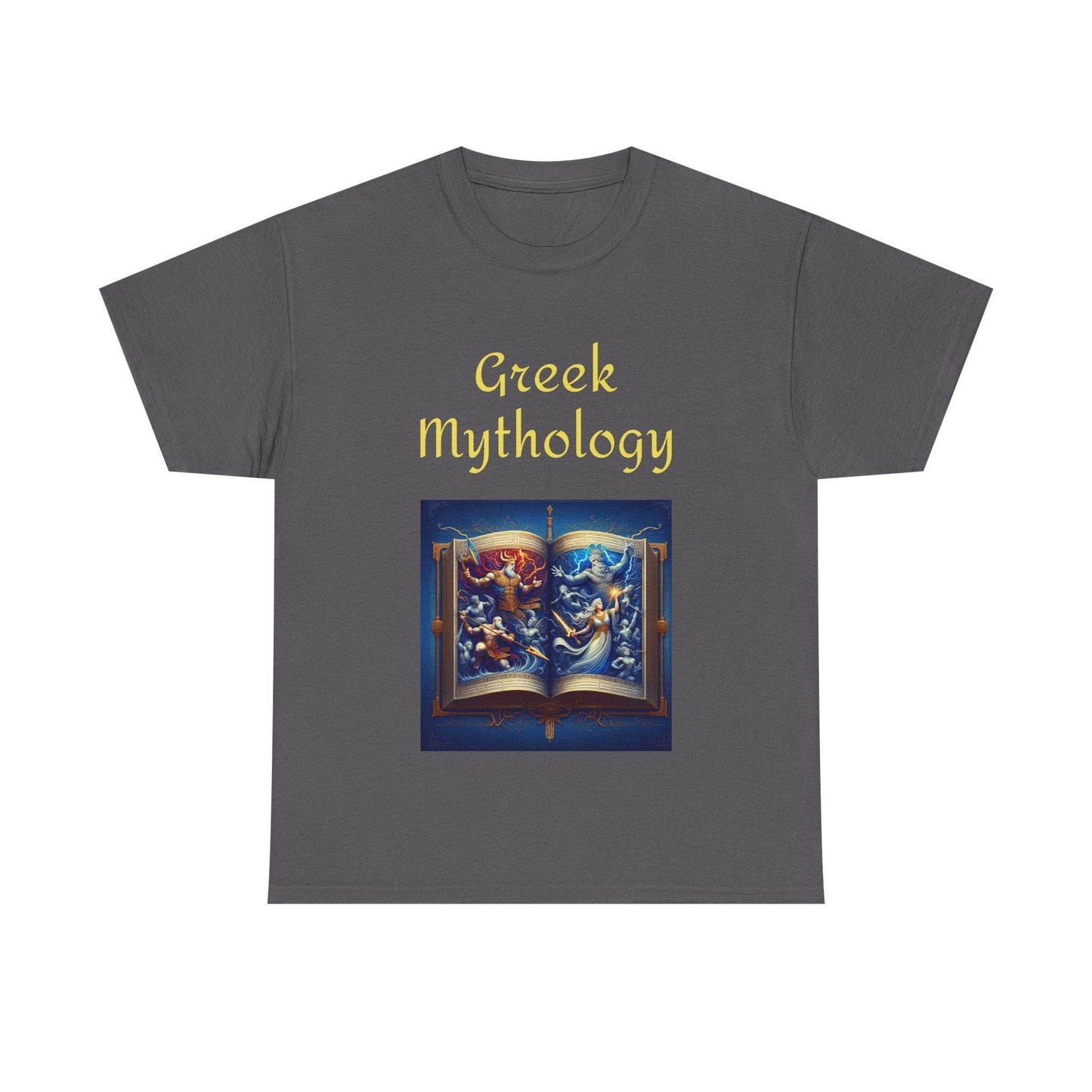 History - Unisex Heavy Cotton Tee - Greek Mythology - The Dreamer's Bookshop.