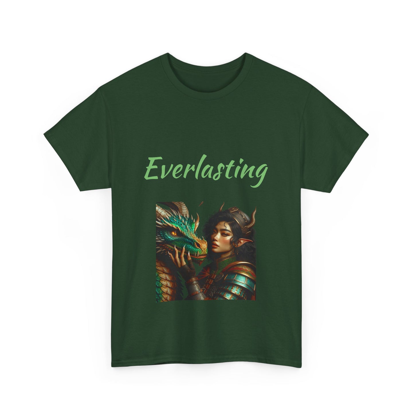 Book Lover's Unisex Heavy Cotton Tee - "Everlasting" - The Dreamer's Bookshop.