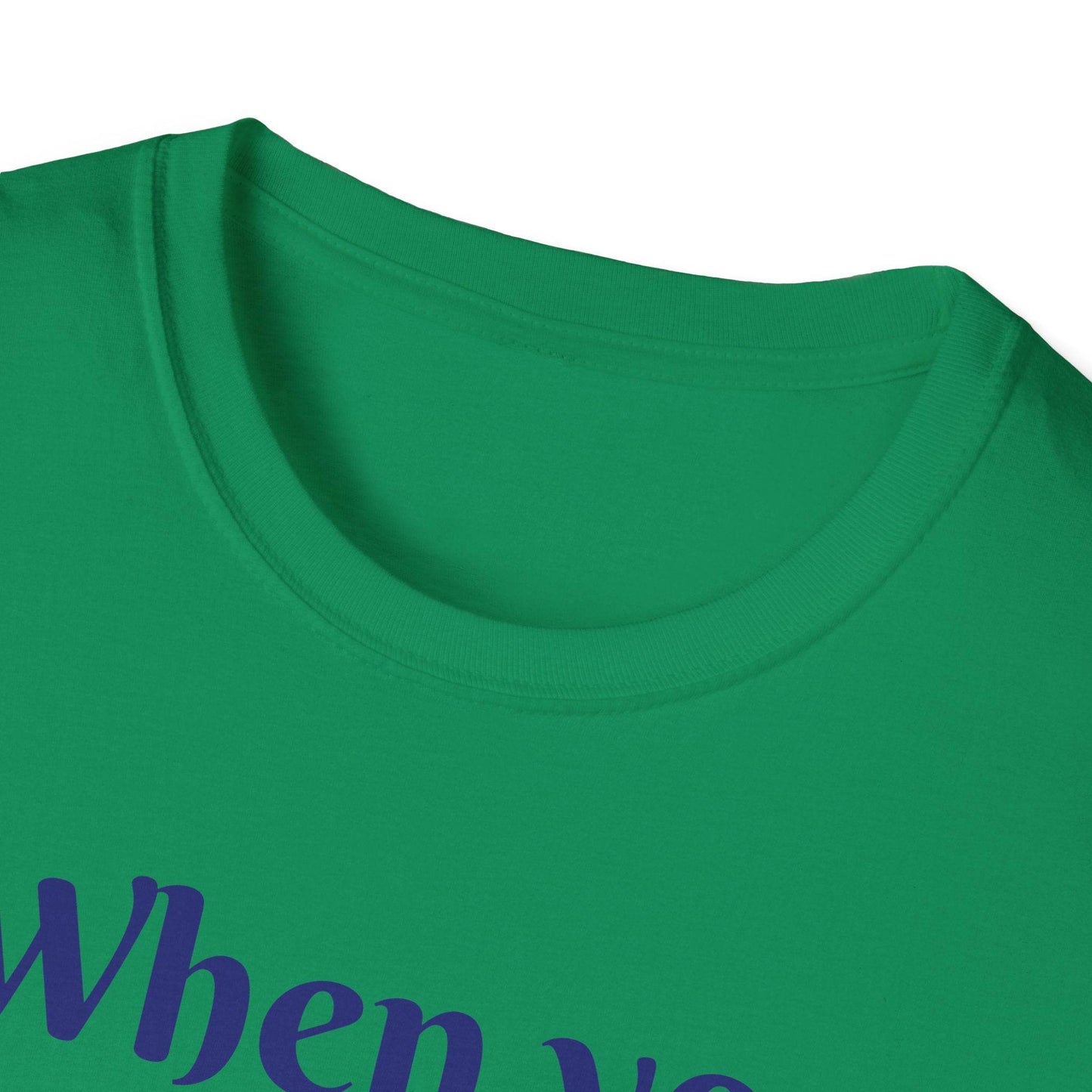 Unisex Softstyle T-Shirt - 'Just Breathe' - The Dreamer's Bookshop.