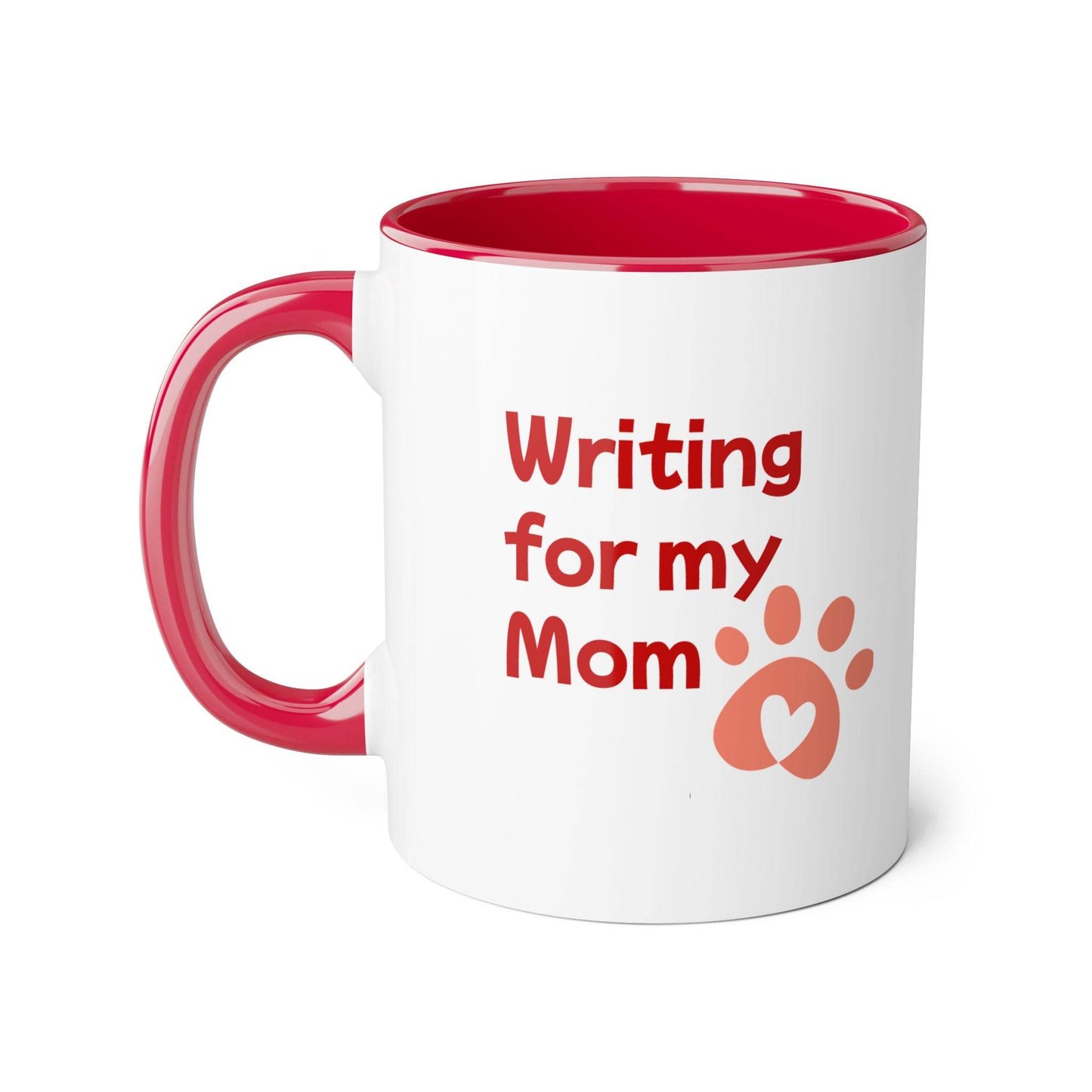 Funny Dog Writer Accent Mug - 11oz Coffee Cup for Book Lovers - The Dreamer's Bookshop.
