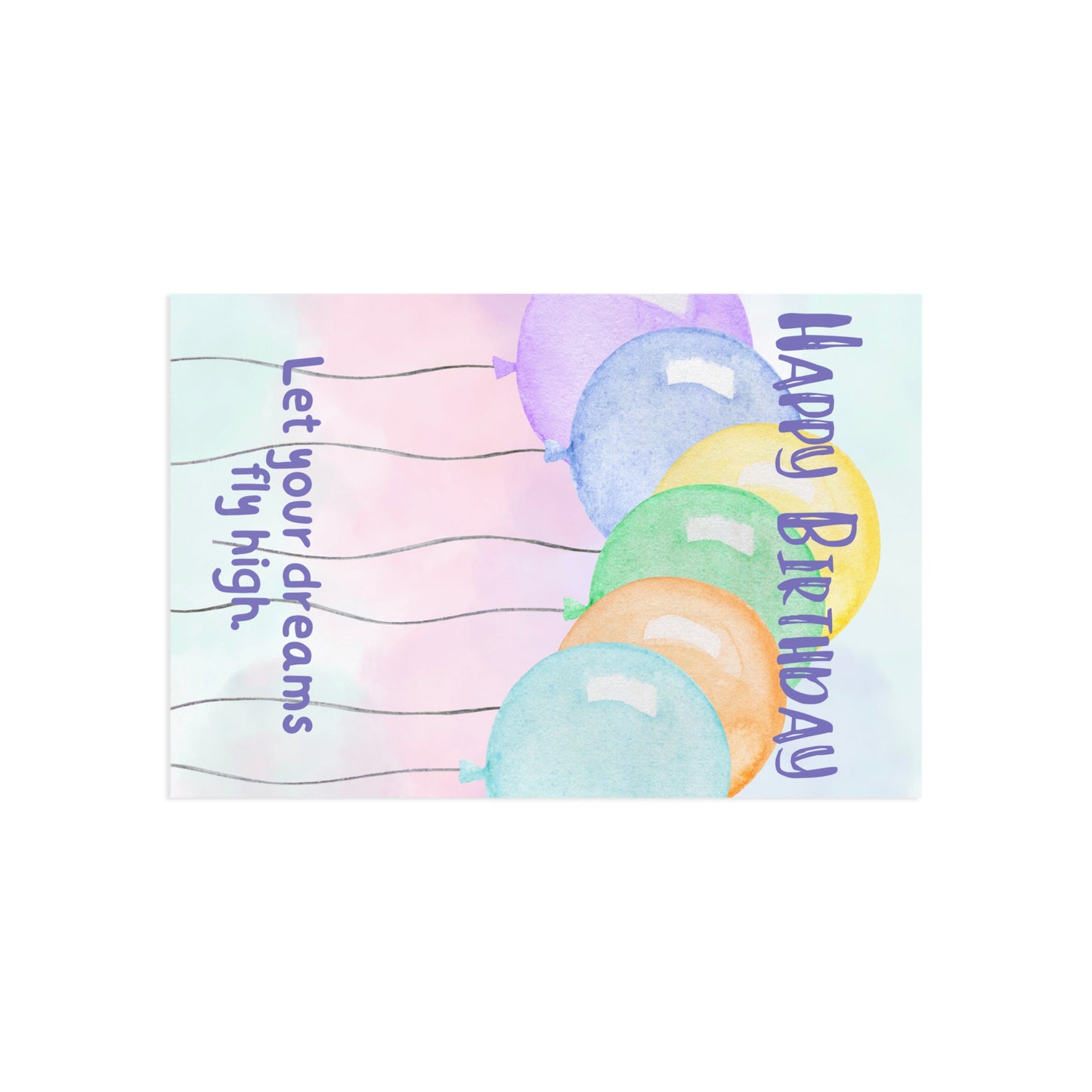 The Dreamer's Bookshop "Your Dreams" Birthday Card - The Dreamer's Bookshop.