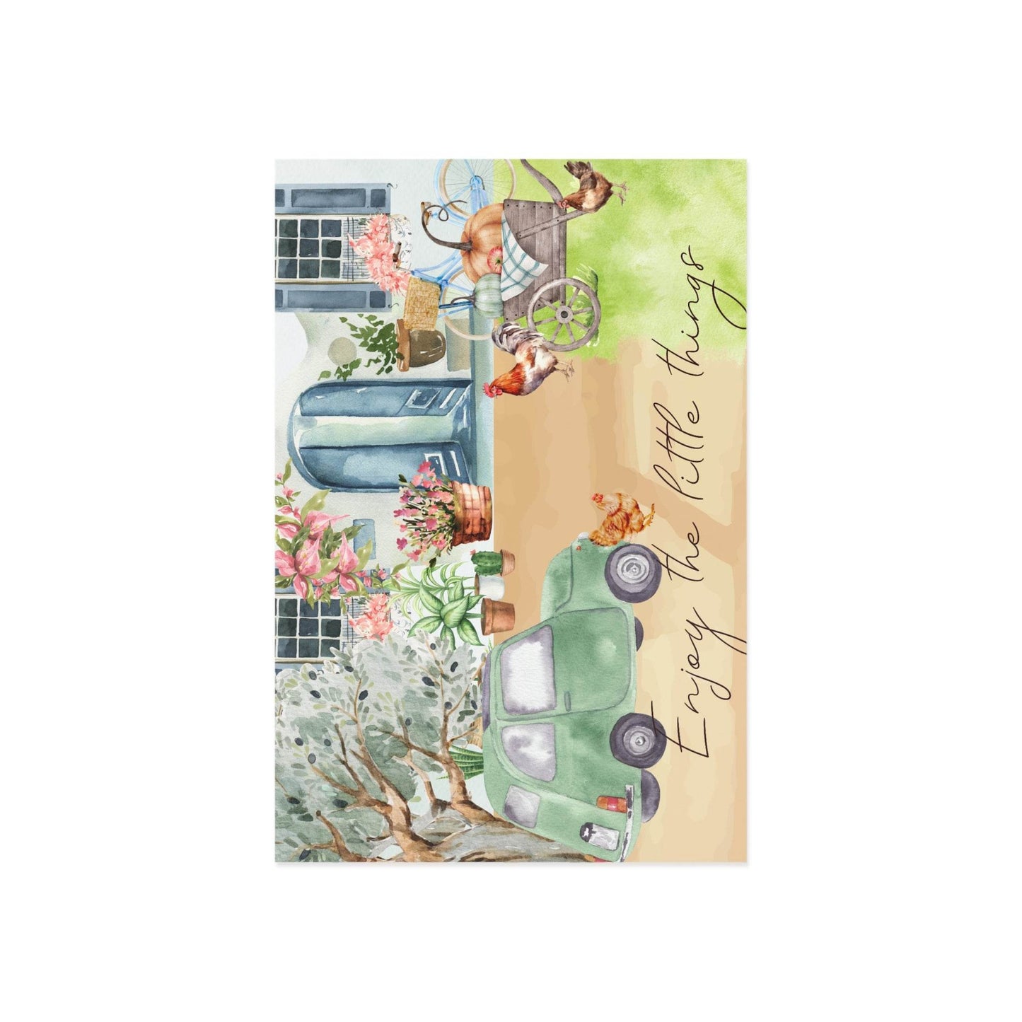 The Dreamer's Bookshop "Countryside" Enjoy the Little Things Card - The Dreamer's Bookshop.