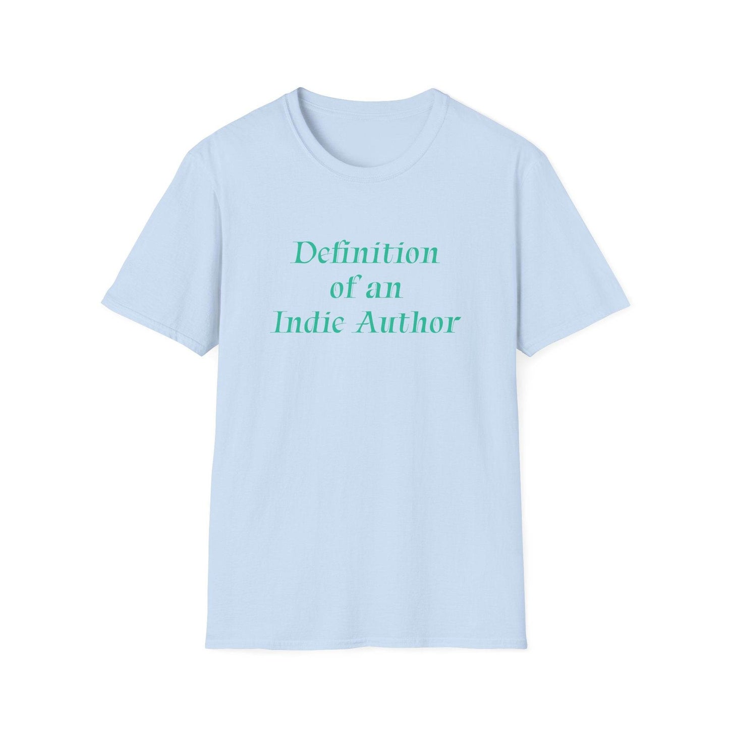 Unisex Softstyle T-Shirt - 'Indie Author' Inspirational - The Dreamer's Bookshop.