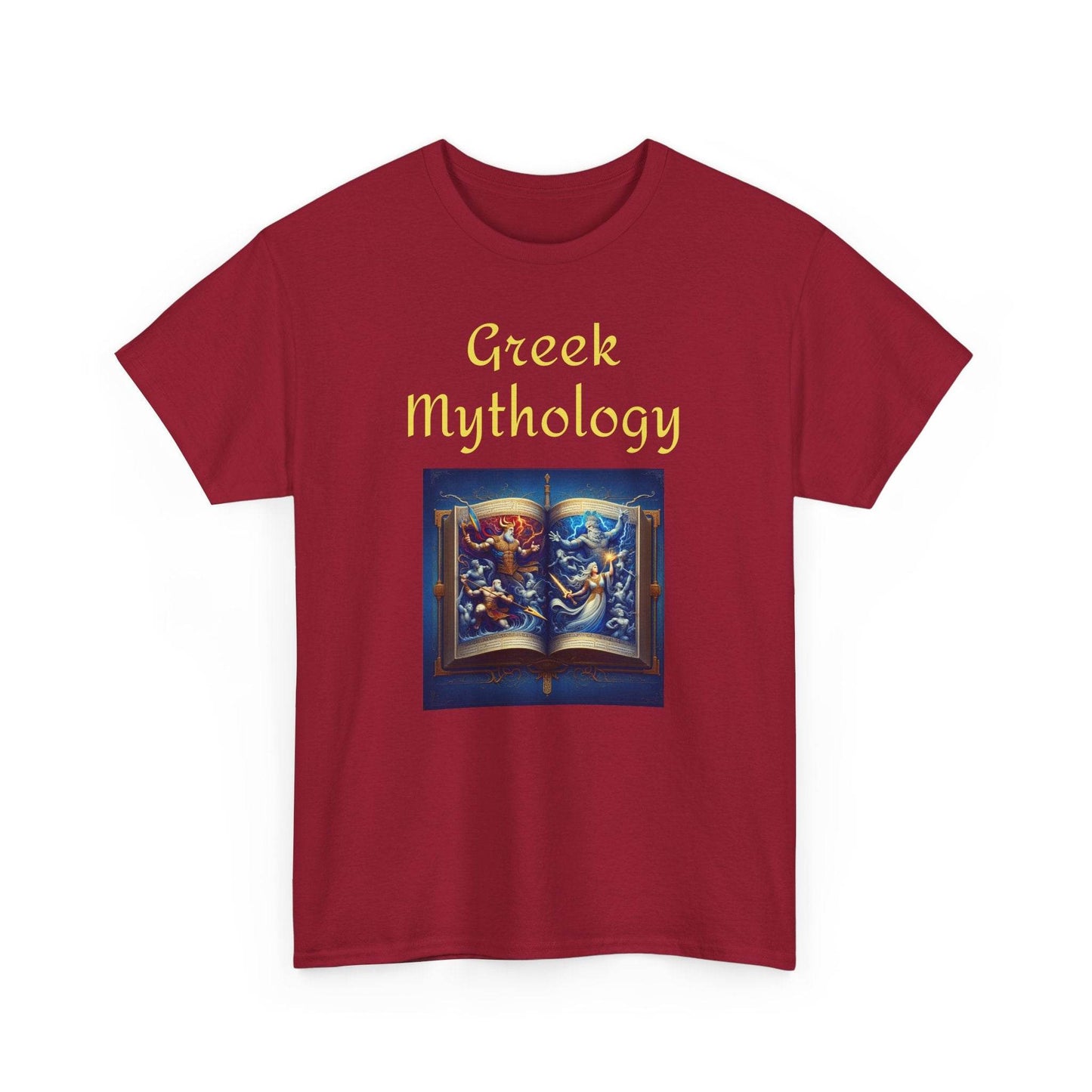 History - Graphic Tee - Unisex Heavy Cotton T-Shirt - Greek Mythology - The Dreamer's Bookshop.