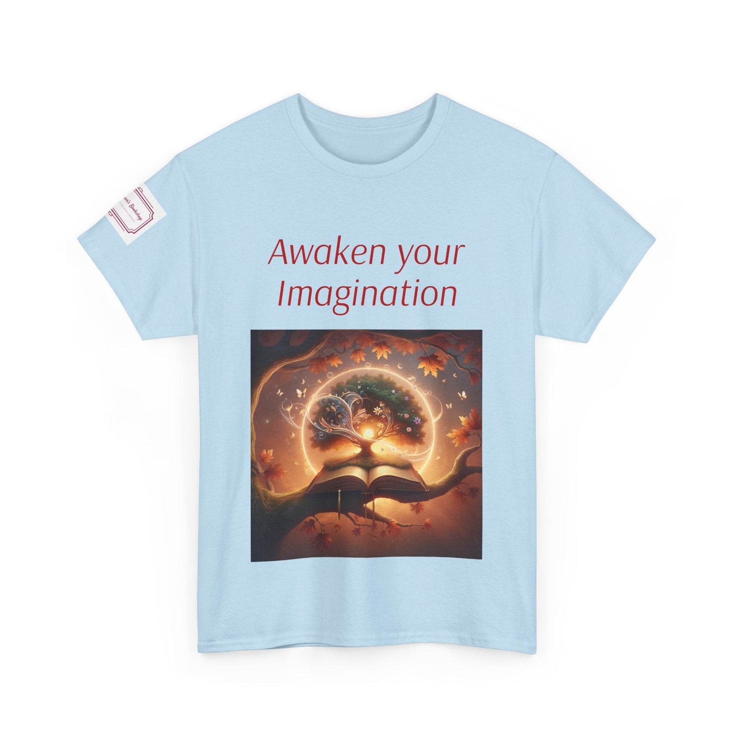 Unisex Imagination Tee - Awaken Your Creativity - Perfect Gift for Book Lovers - The Dreamer's Bookshop.