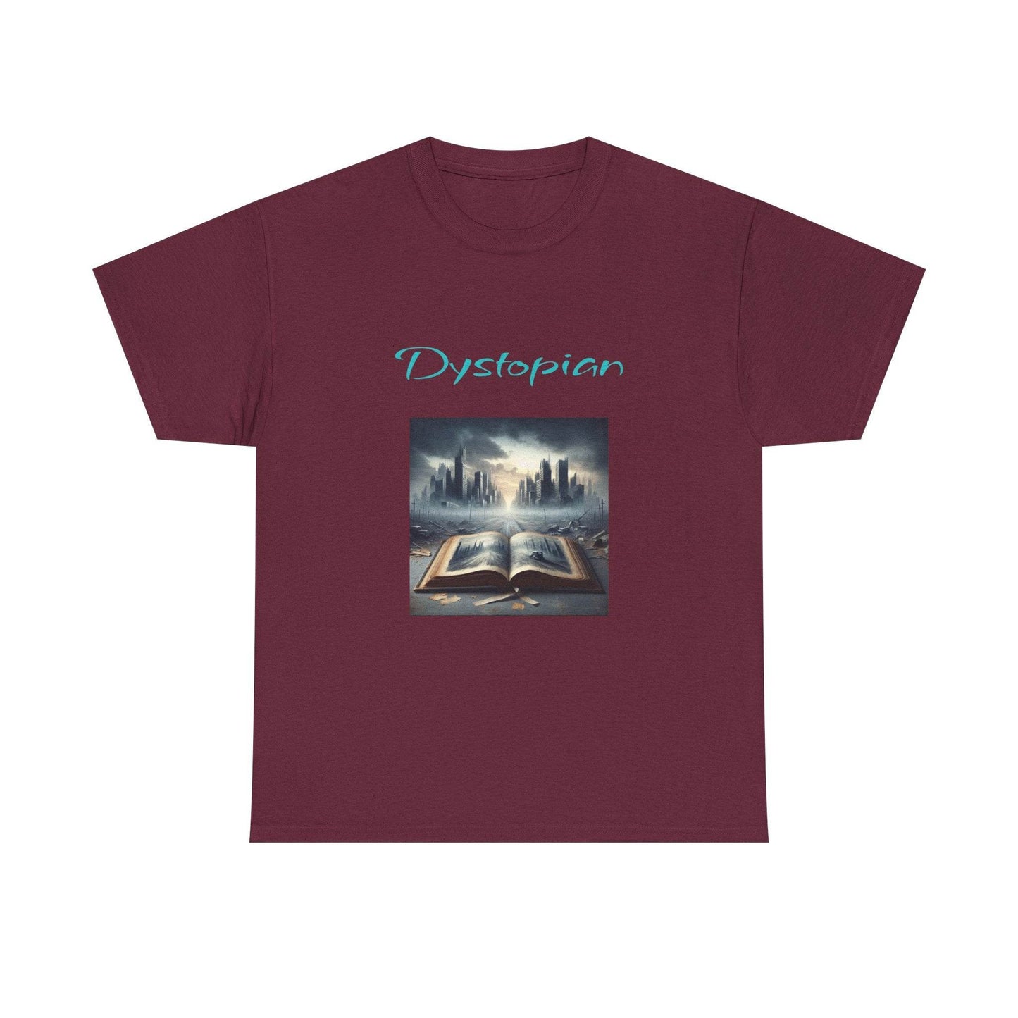 Fiction - Graphic Tee - Unisex Heavy Cotton T-Shirt Dystopian Books - The Dreamer's Bookshop.