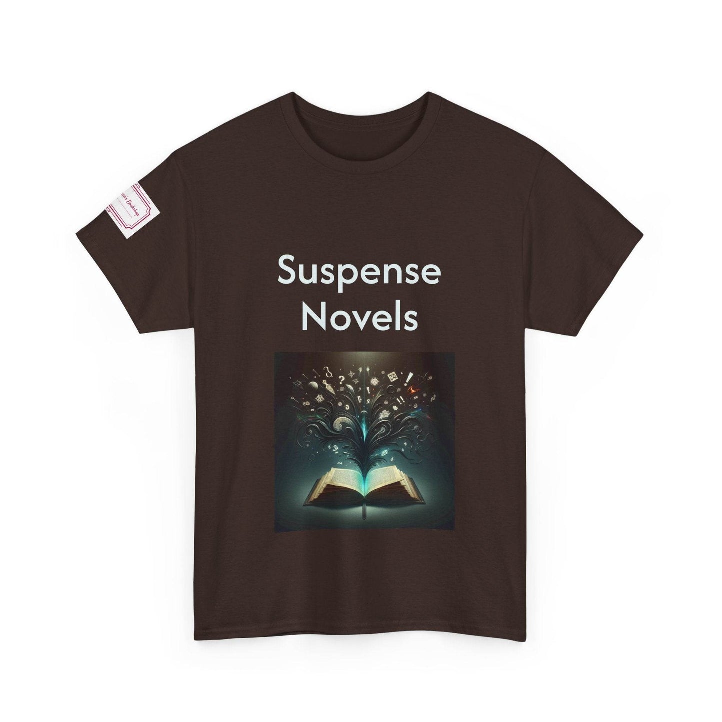 Fiction - Graphic Unisex Heavy Cotton Tee - Suspense Novels - The Dreamer's Bookshop.