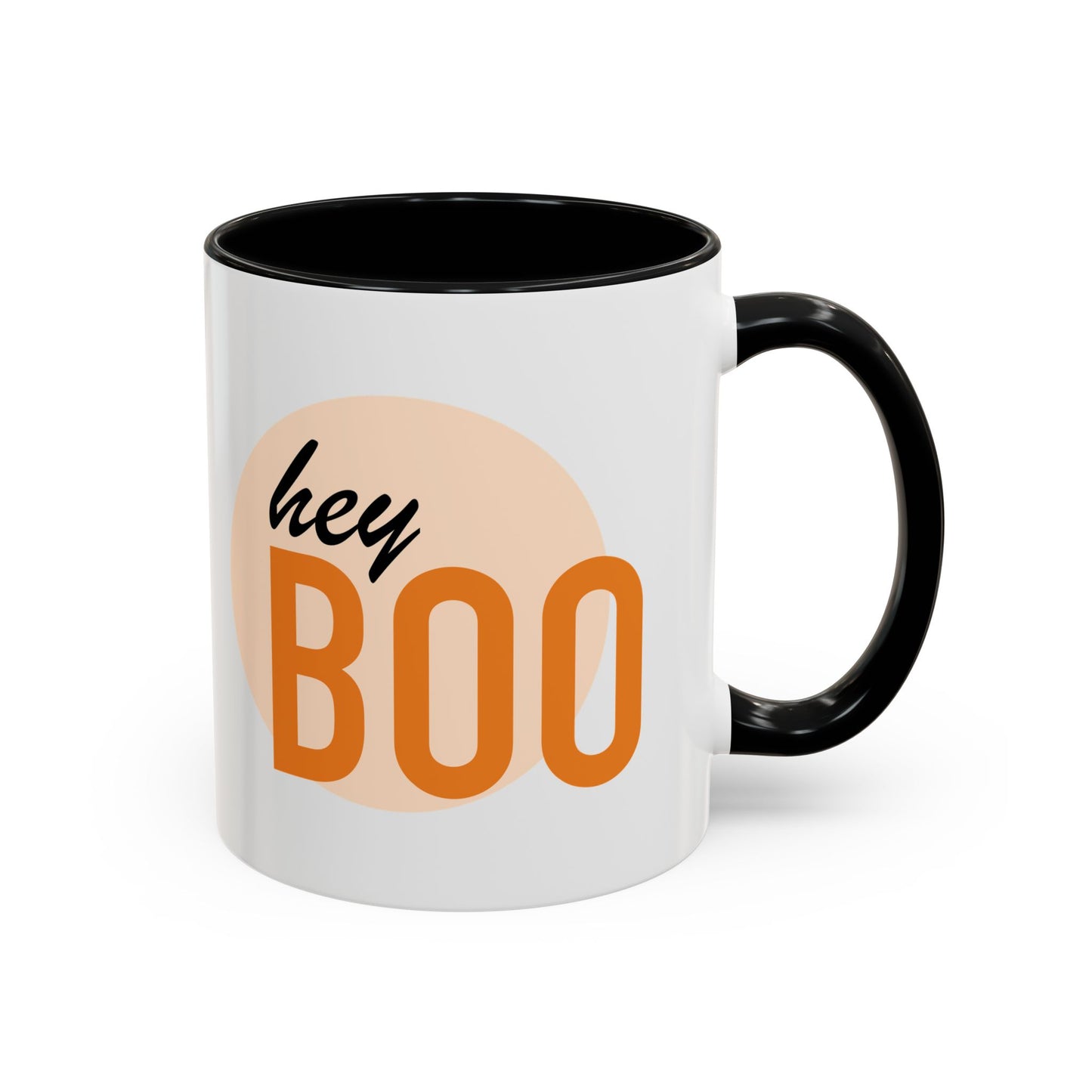 Hey Boo Spooky Coffee Mug - 11oz & 15oz Halloween