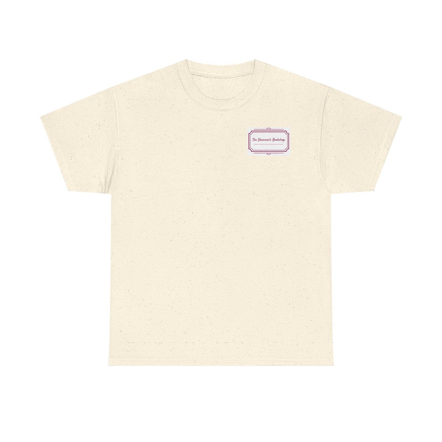 Personalized Unisex Heavy Cotton Tee - Perfect for Casual Days & Gifts - The Dreamer's Bookshop.