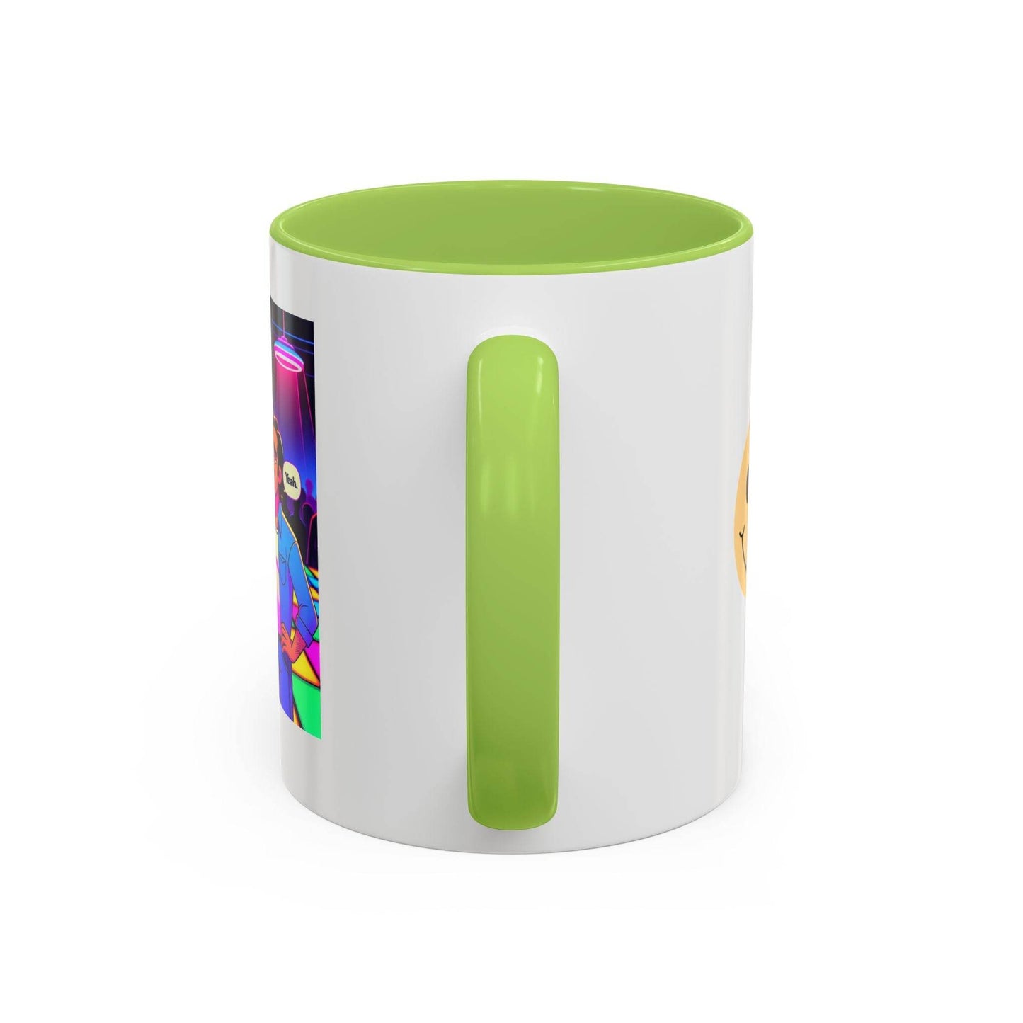 Retro Vibe Accent Coffee Mug - You should be writing - The Dreamer's Bookshop.