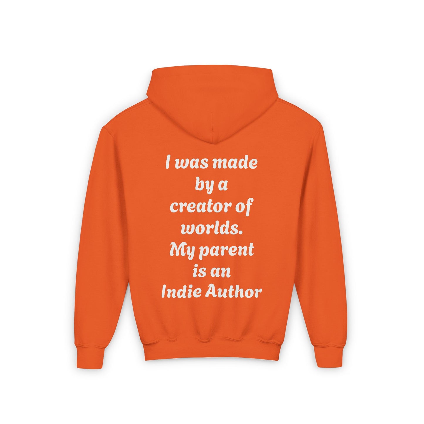 US (Ww) - Youth Heavy Blend Hooded Sweatshirt - "Born to be Original" & "Created by a Creator of Worlds" - The Dreamer's Bookshop.
