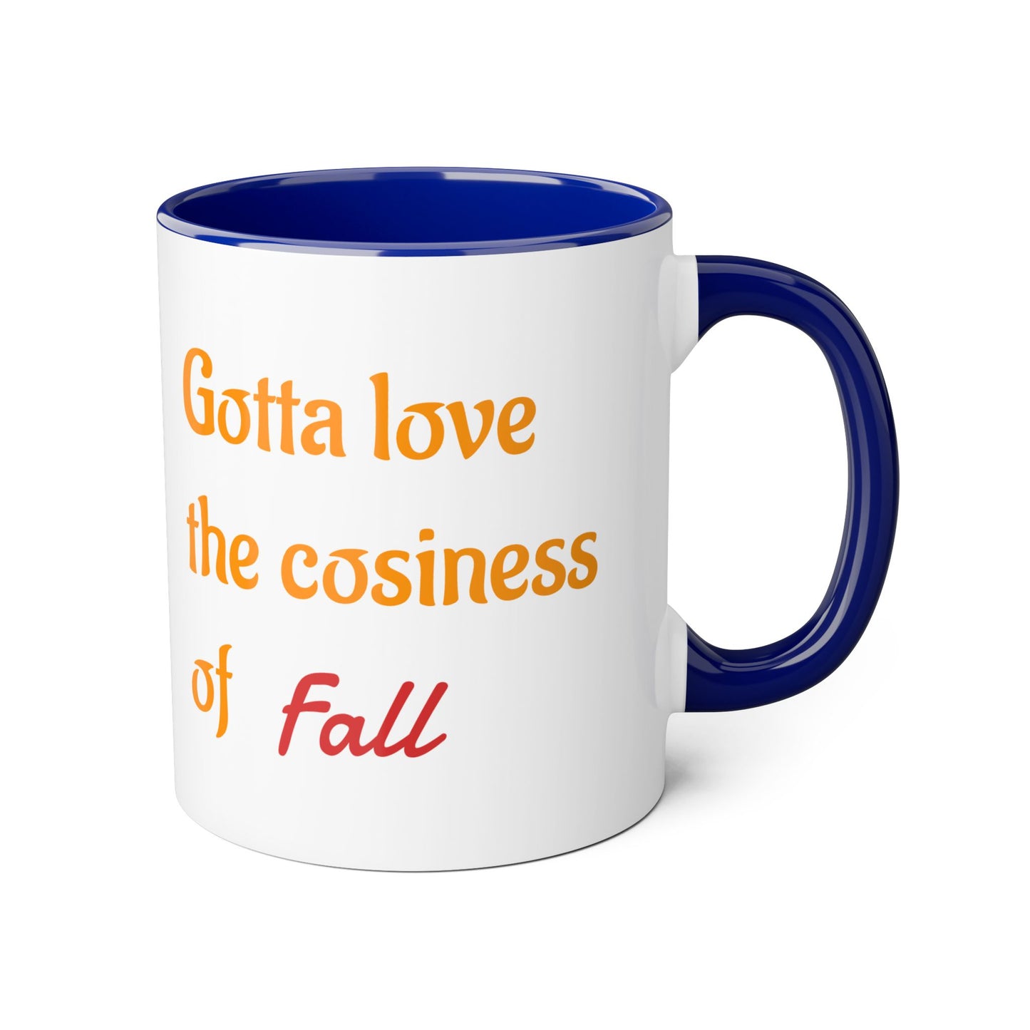 The Cosiness of Fall - 11oz Cup for Booklovers