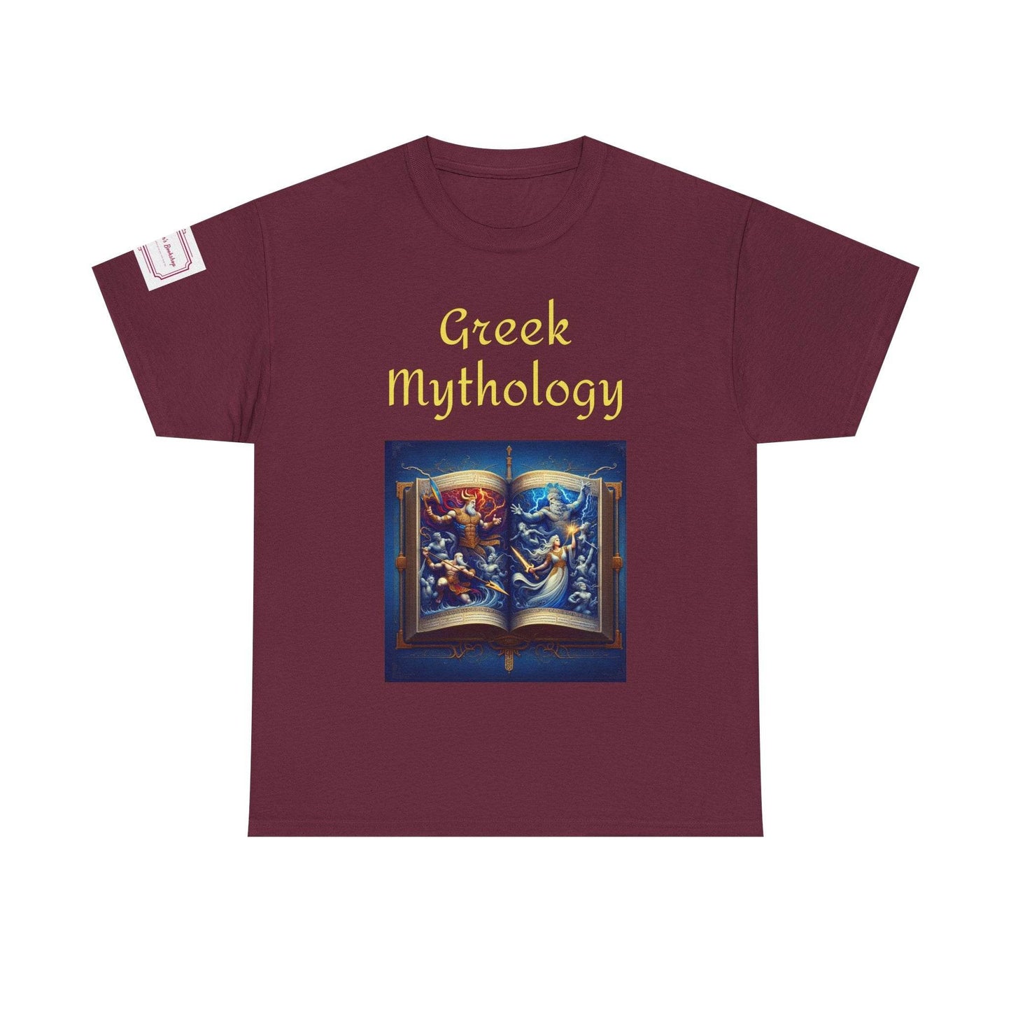 History - Unisex Heavy Cotton Tee - Greek Mythology - The Dreamer's Bookshop.