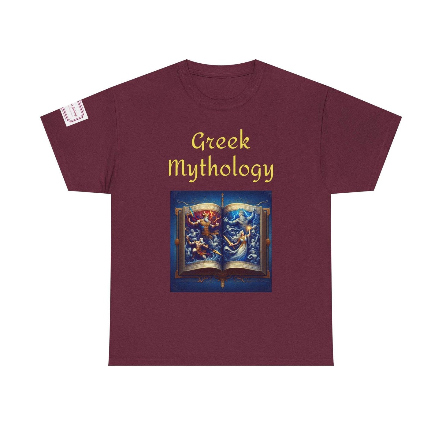 History - Graphic Unisex Heavy Cotton Tee - Greek Mythology - The Dreamer's Bookshop.