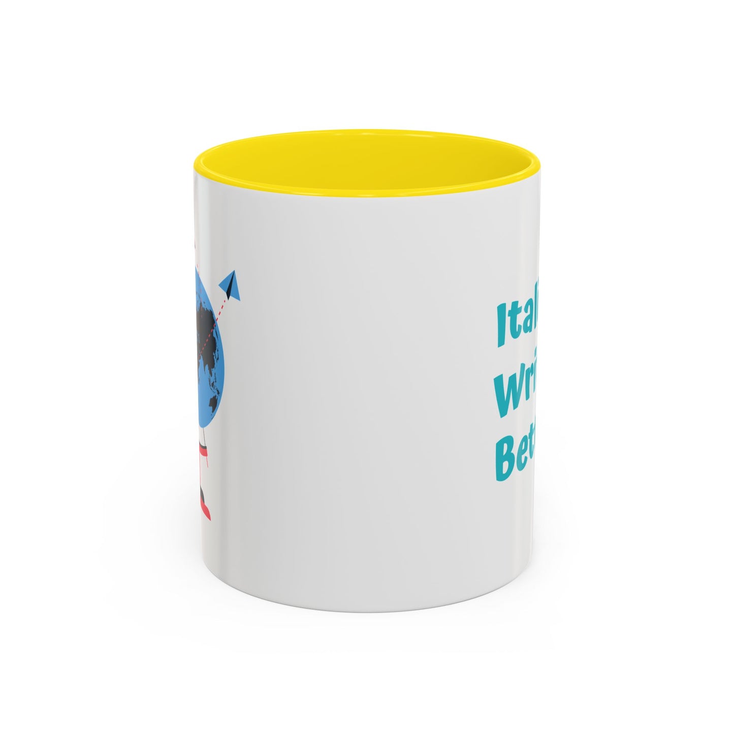 Italians Write it Better Coffee Mug - Gift for Book Lovers